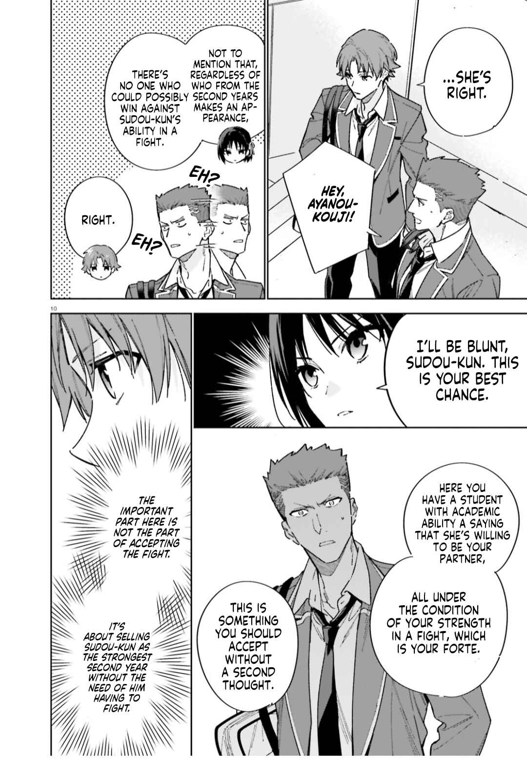 Youkoso Jitsuryoku Shijou Shugi no Kyoushitsu e: 2-nensei-hen Chapter 5 - Page 11