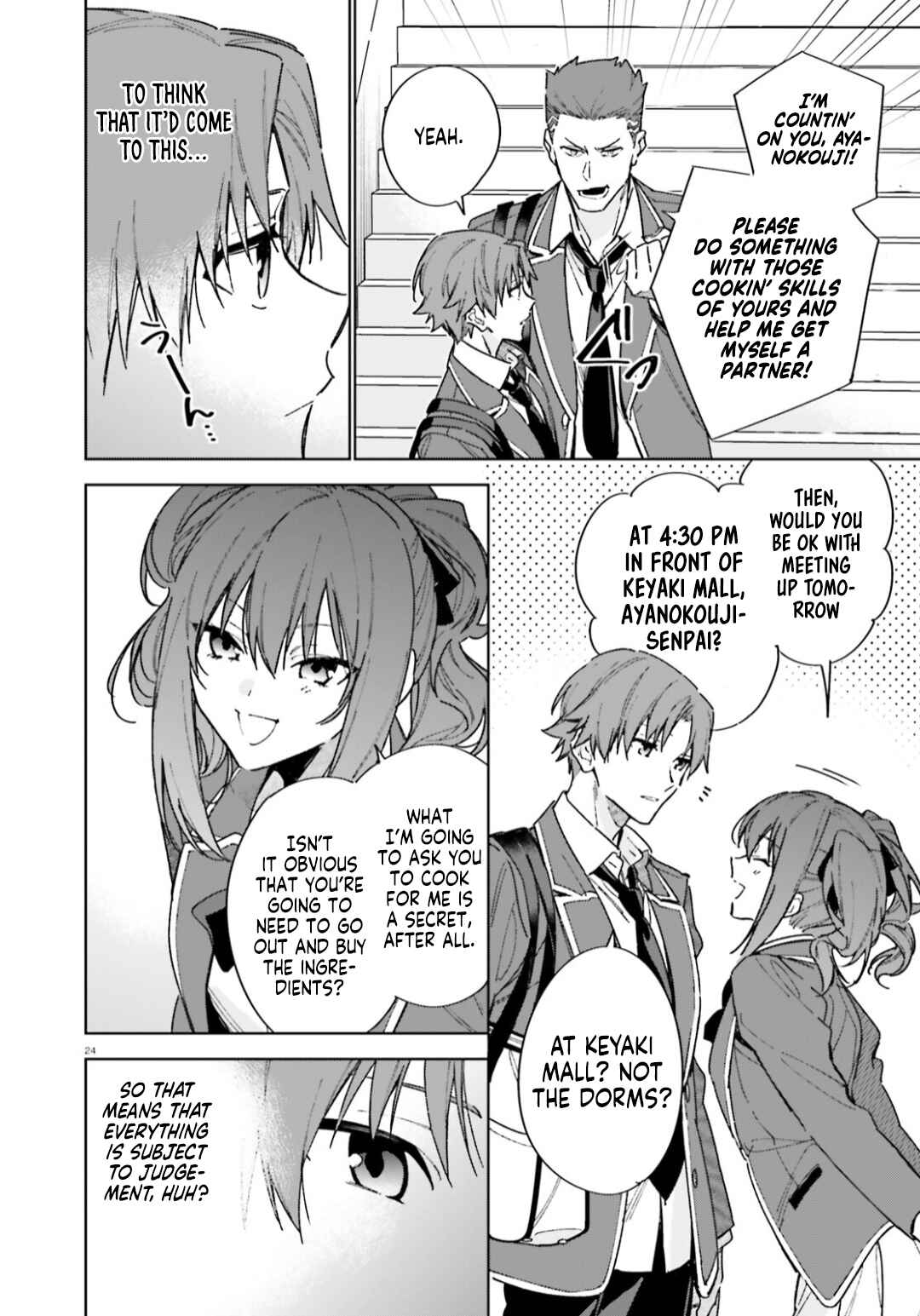 Youkoso Jitsuryoku Shijou Shugi no Kyoushitsu e: 2-nensei-hen Chapter 5 - Page 25