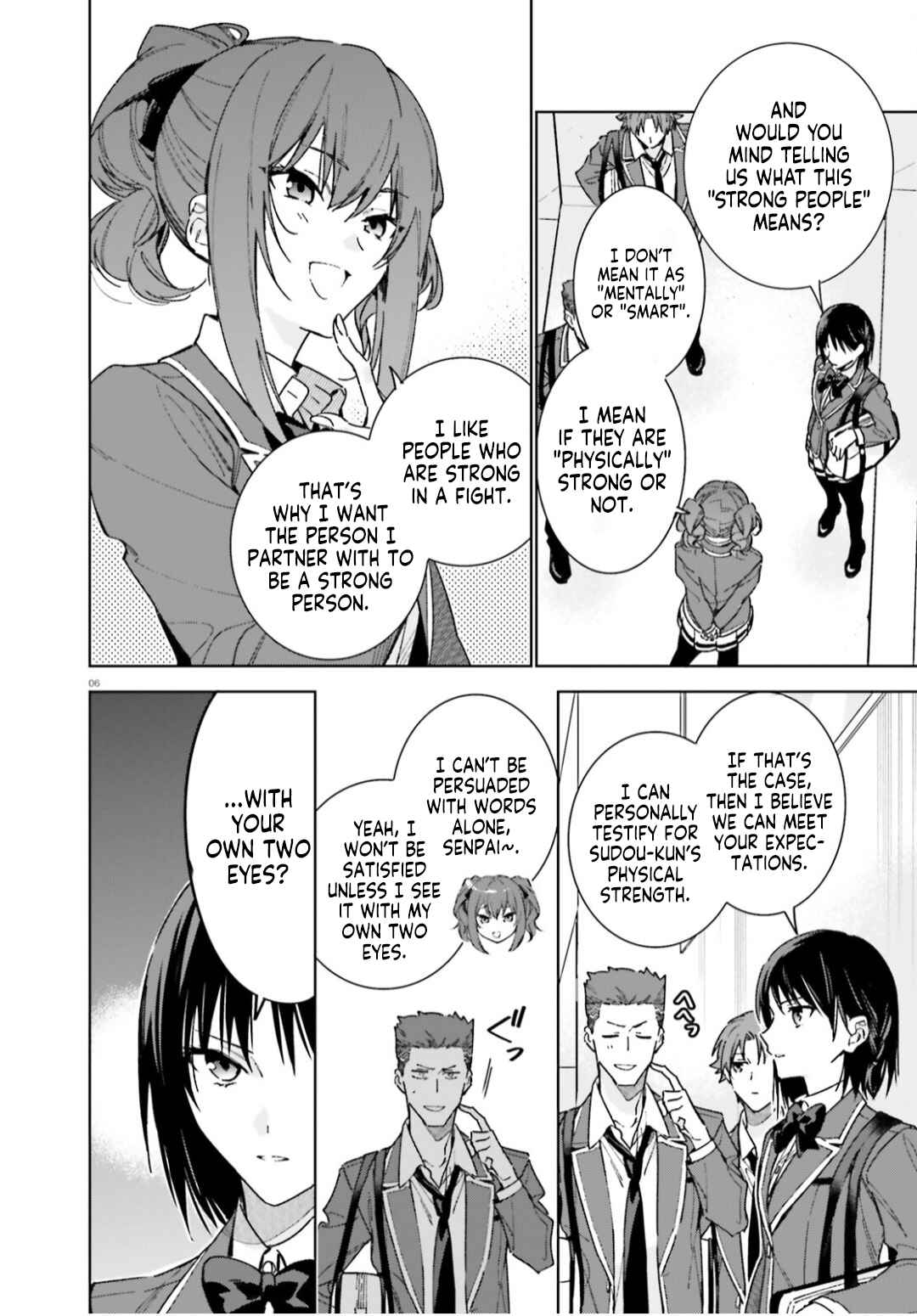 Youkoso Jitsuryoku Shijou Shugi no Kyoushitsu e: 2-nensei-hen Chapter 5 - Page 7