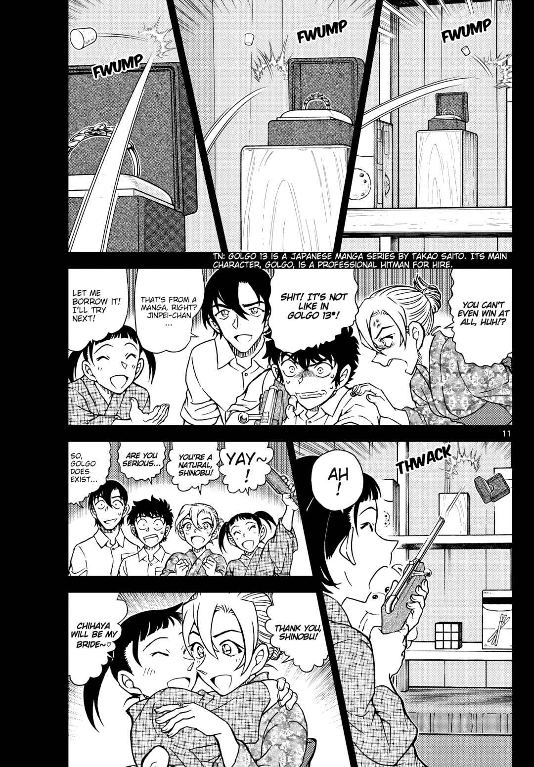 Detective Conan Chapter 1154 - Page 11