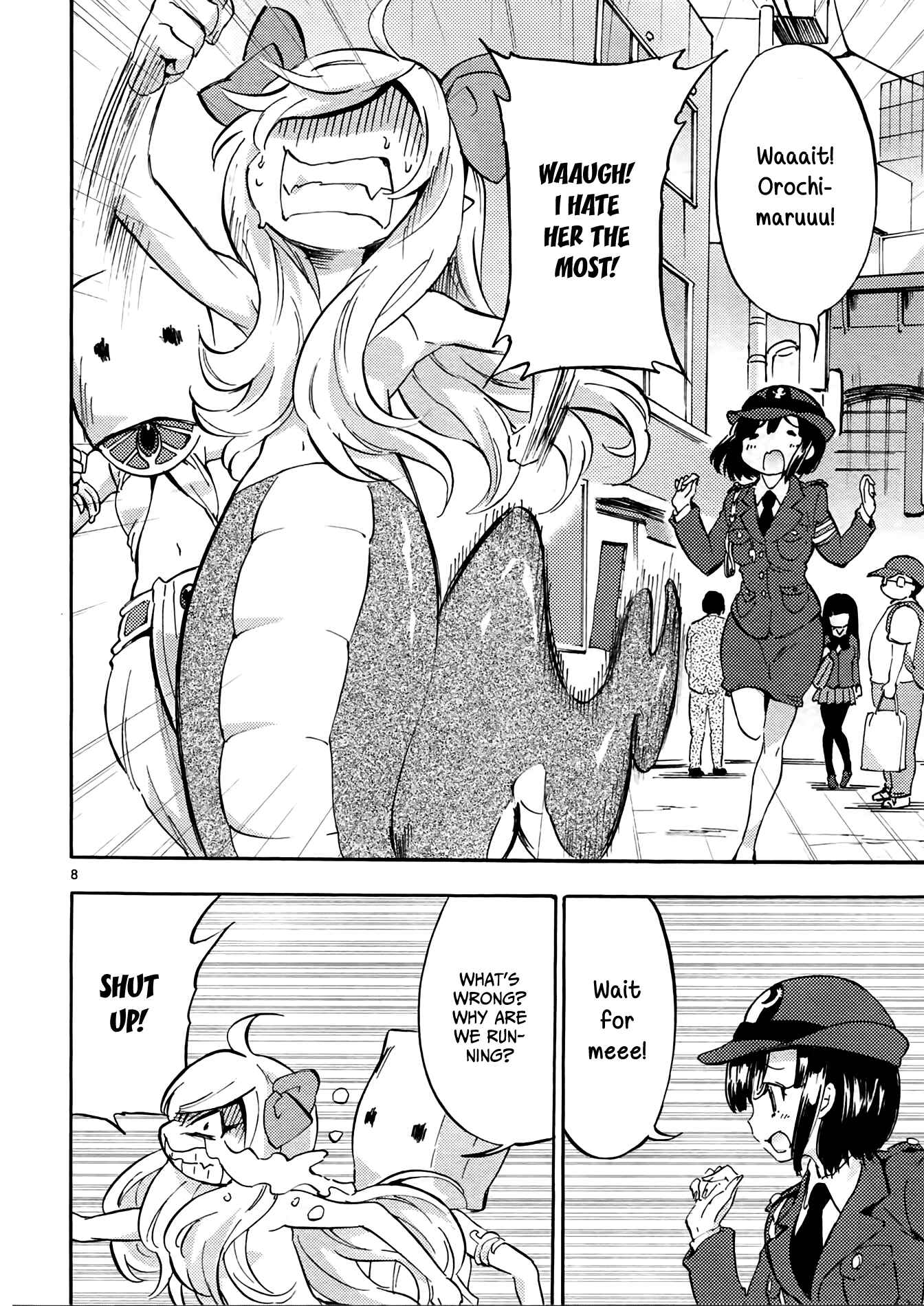 Jashin-chan Dropkick Chapter 34 - Page 8
