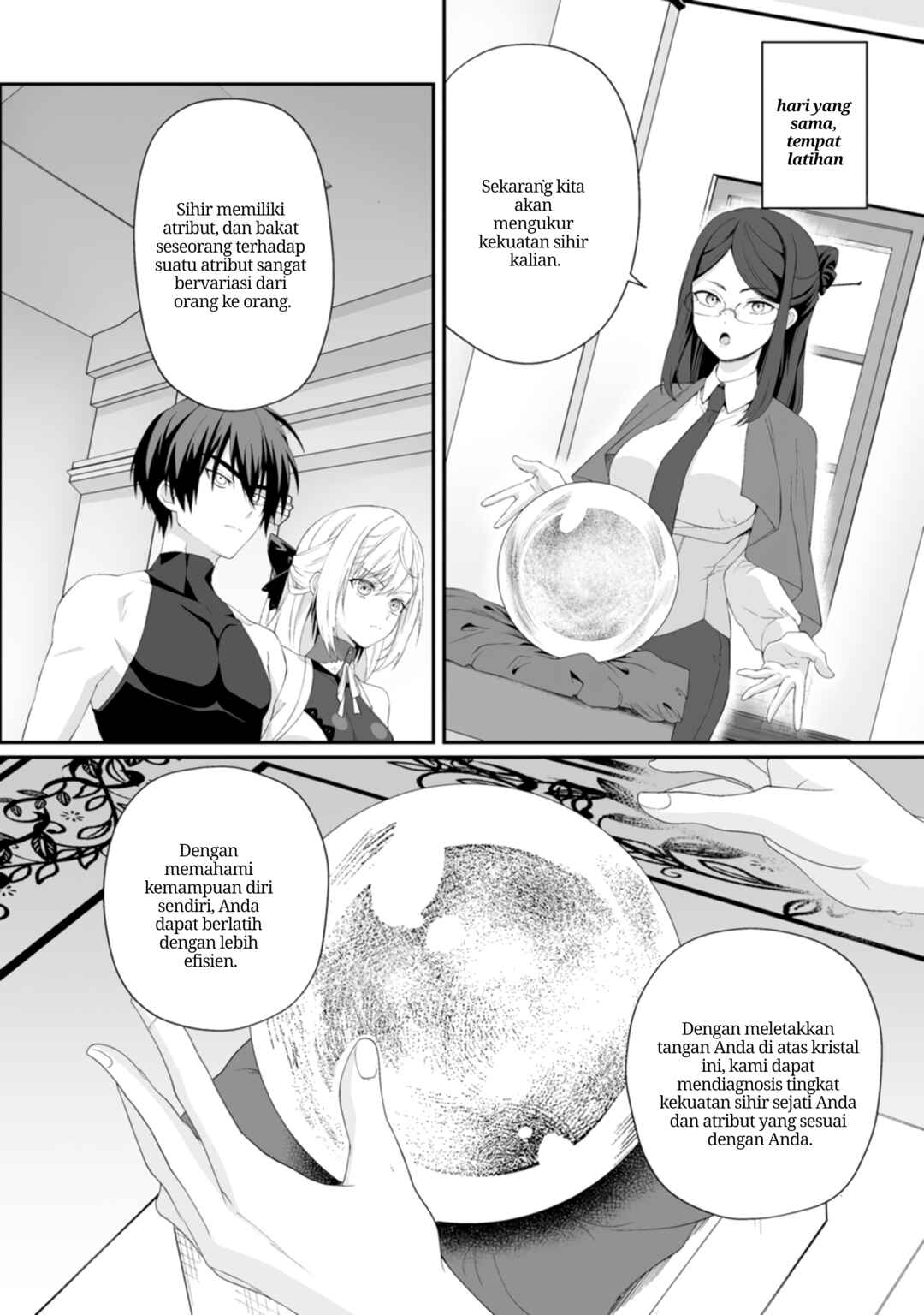 Teisou Gyakuten Sekai de Yuiitsu no Otoko Kishi no Ore, Onna Kishi Gakuen ni Nyuugaku Shitara Nazeka Eiyou Atsukai Sareta: Zetsurin Skill de Harem Musou Chapter 5.1 - Page 4