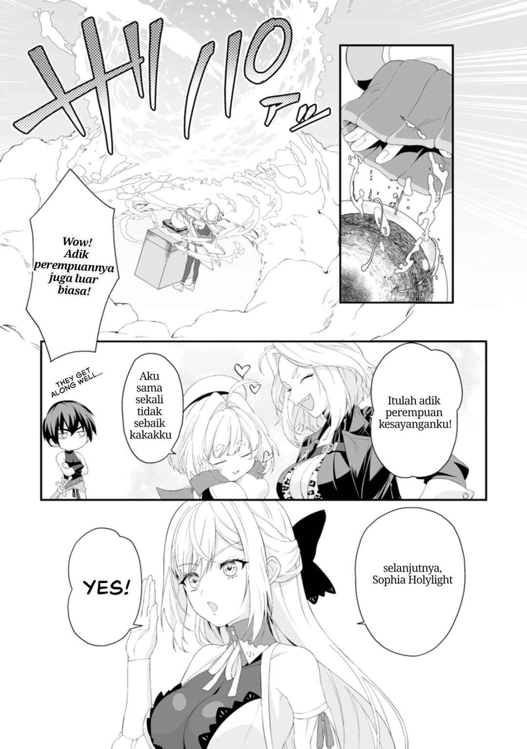 Teisou Gyakuten Sekai de Yuiitsu no Otoko Kishi no Ore, Onna Kishi Gakuen ni Nyuugaku Shitara Nazeka Eiyou Atsukai Sareta: Zetsurin Skill de Harem Musou Chapter 5.1 - Page 7