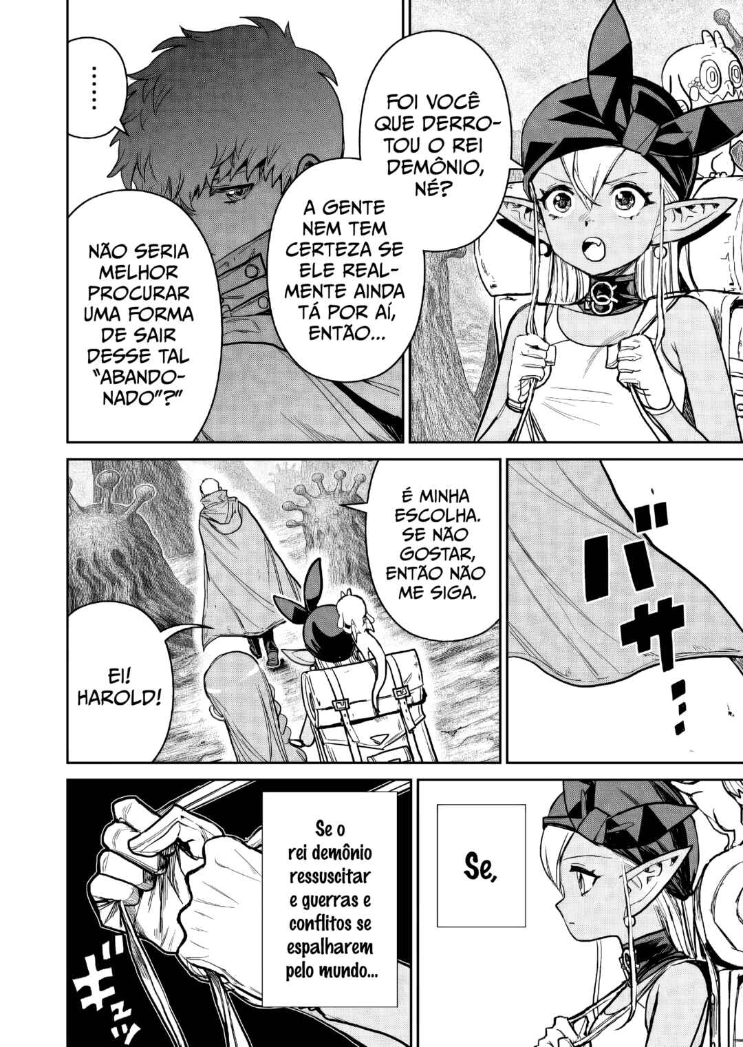 Abandoned: Tsuyosugite Buki ga Kowareru Yuusha to Buki Shokunin no Elf Chapter 14 - Page 4