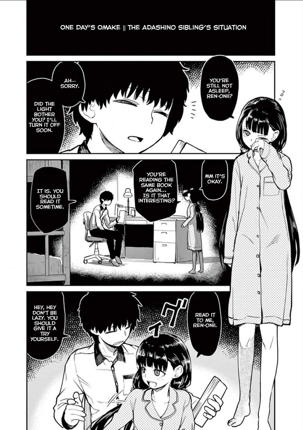 Kaii to Otome to Kamikakushi Chapter 8.5 - Page 7