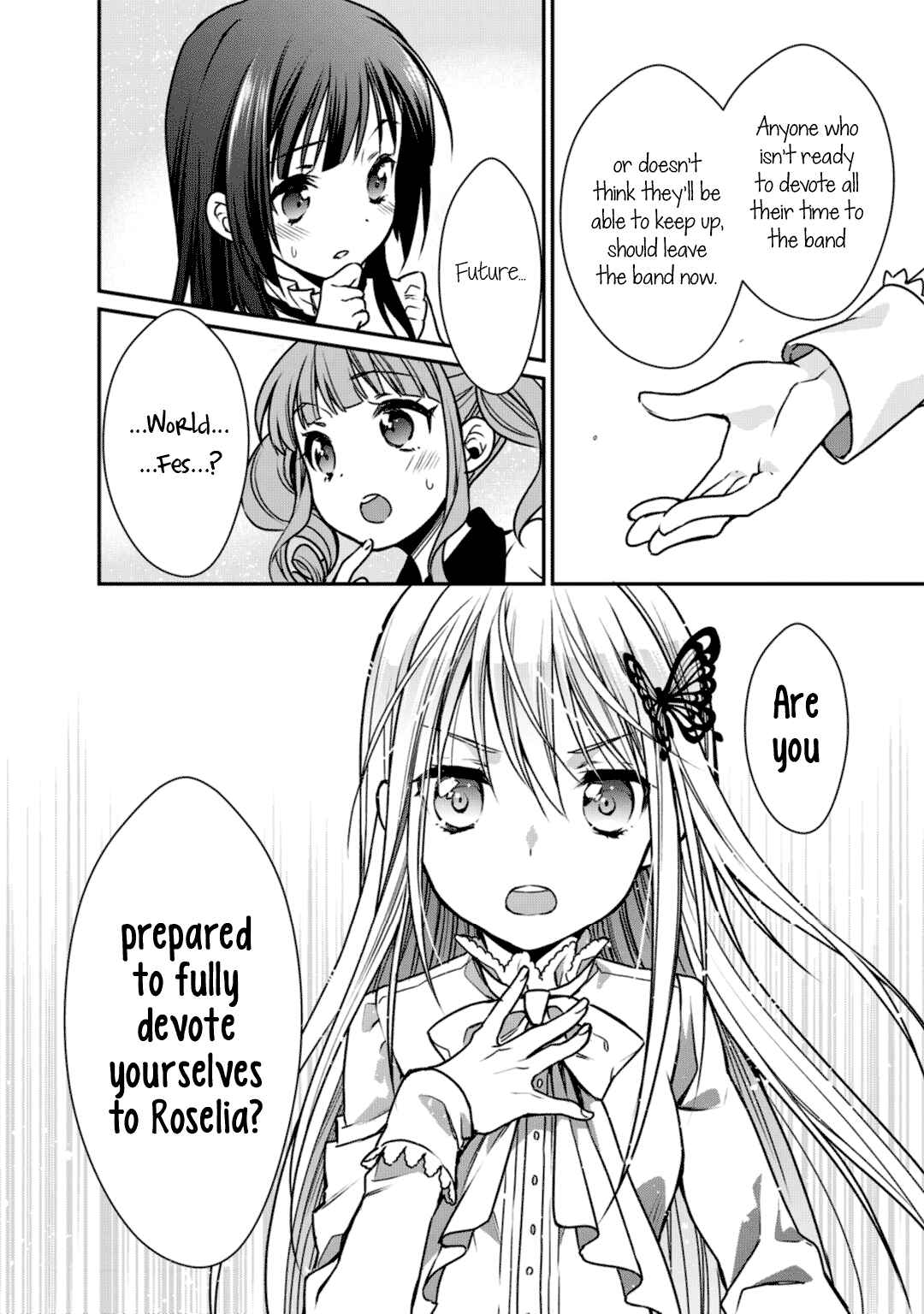 BanG Dream! Girls Band Party! Roselia Stage Chapter 5 - Page 24