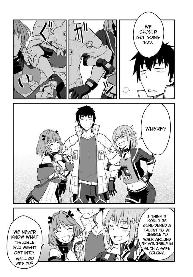Mezametara Saikyou Soubi to Uchuusen-mochi datta node, Ikkodate Mezashite Youhei to shite Jiyuu ni Ikitai Chapter 15 - Page 12