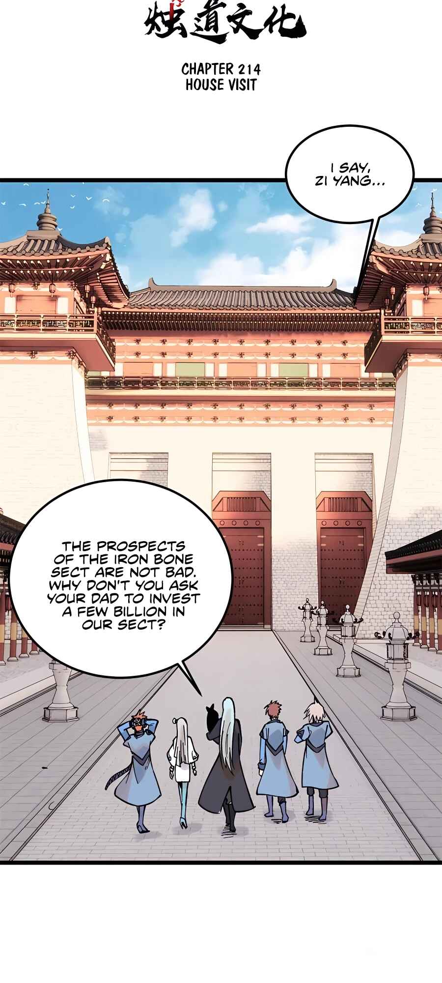 All Hail the Sect Leader Chapter 214 - Page 3