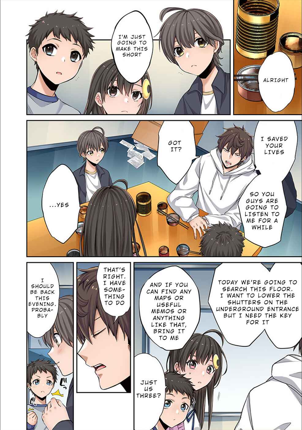 Zombie no Afureta Sekai Ore Dake ga Osowarenai Chapter 5 - Page 7