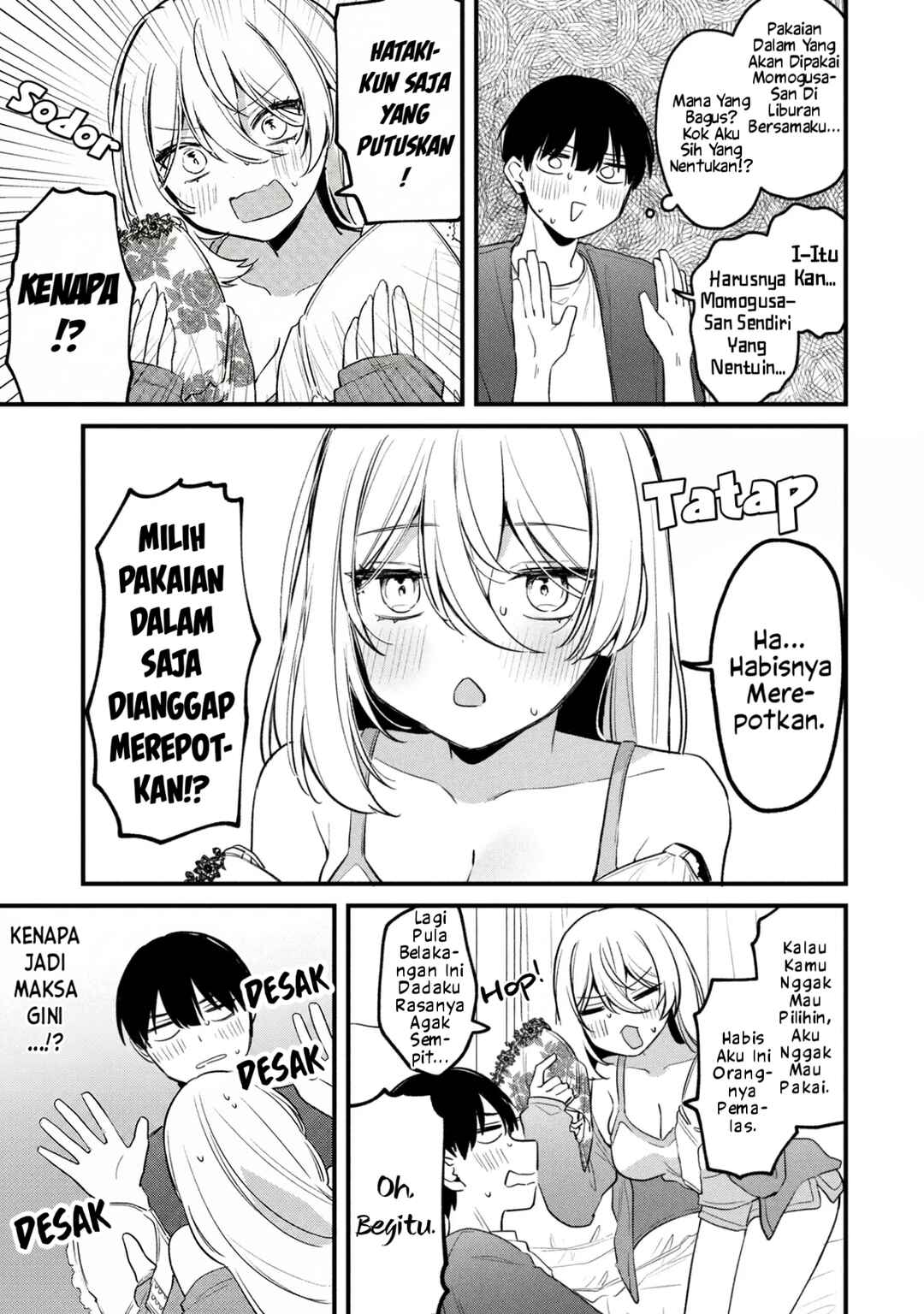 Momogusa-san ga Monogusa Sugiru!! Chapter 23 - Page 10