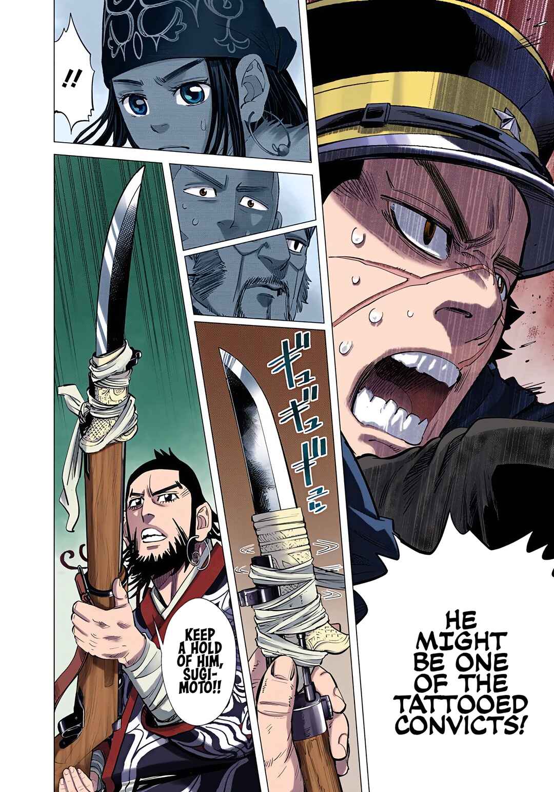 Golden Kamuy (Official Colored) Chapter 66 - Page 12