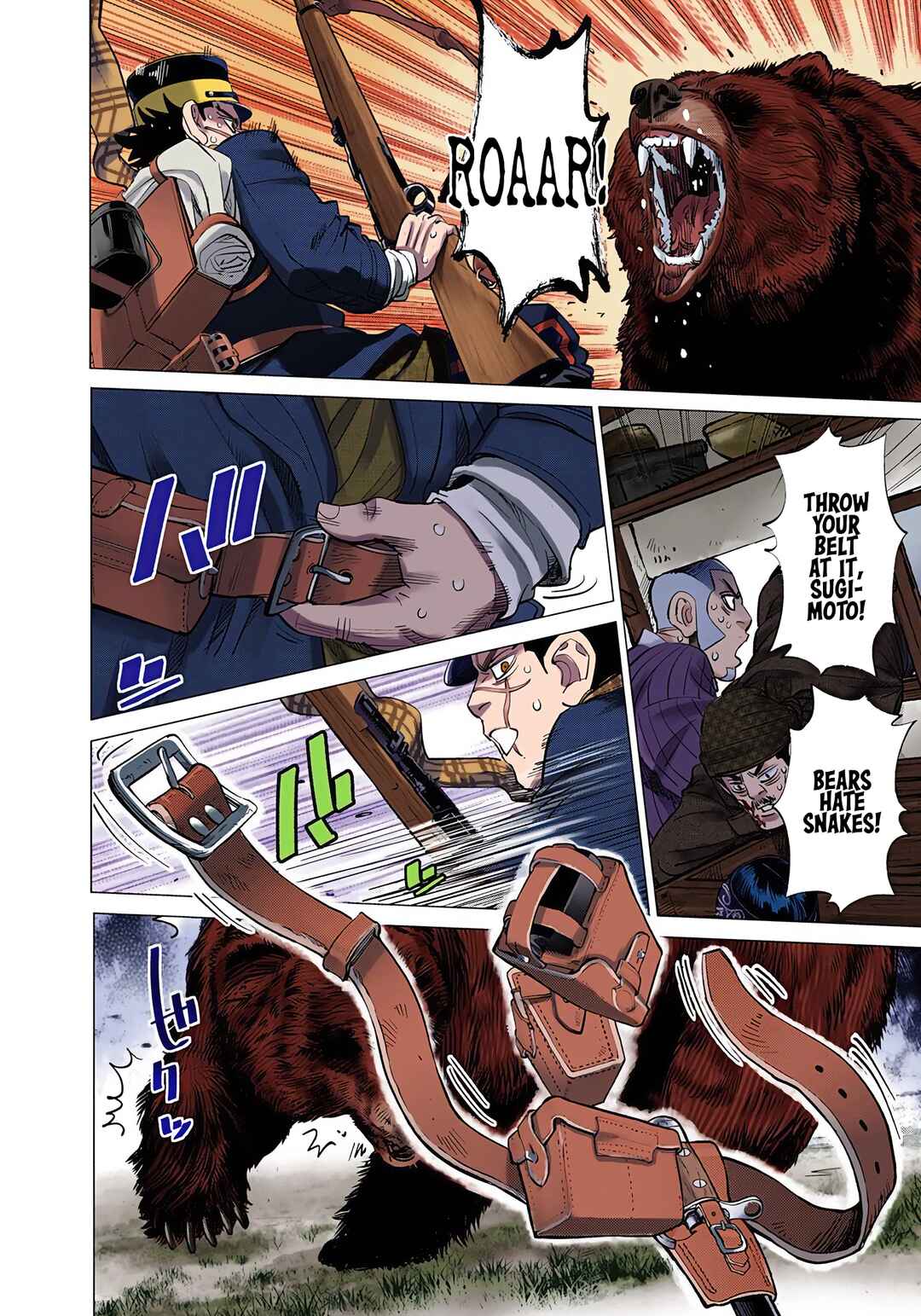 Golden Kamuy (Official Colored) Chapter 66 - Page 8