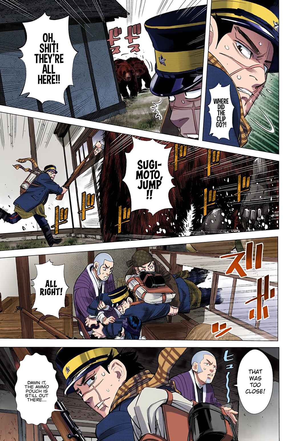 Golden Kamuy (Official Colored) Chapter 66 - Page 9