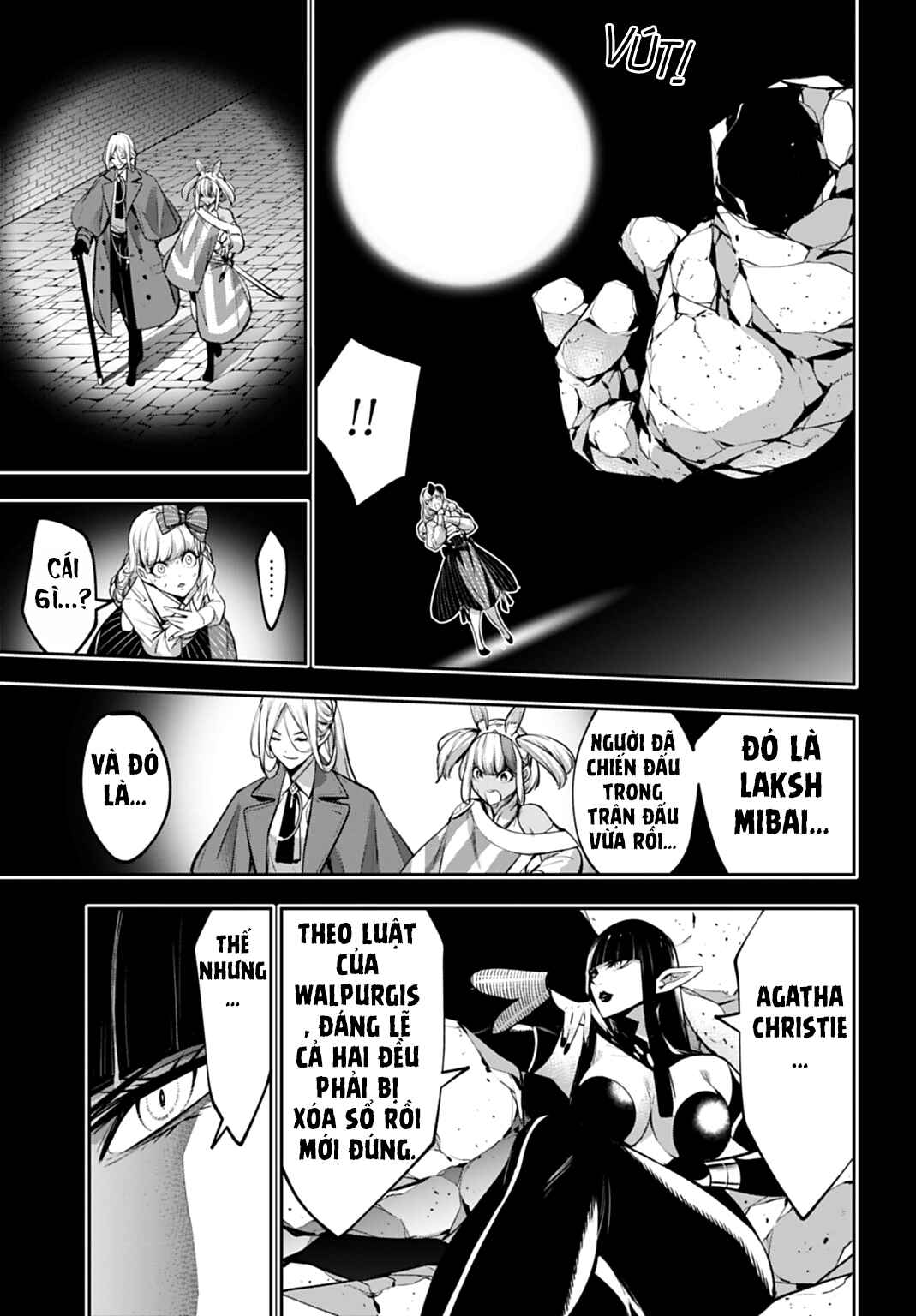 Majo Taisen - 32-nin no Isai no Majo wa Koroshiau Chapter 63 - Page 32