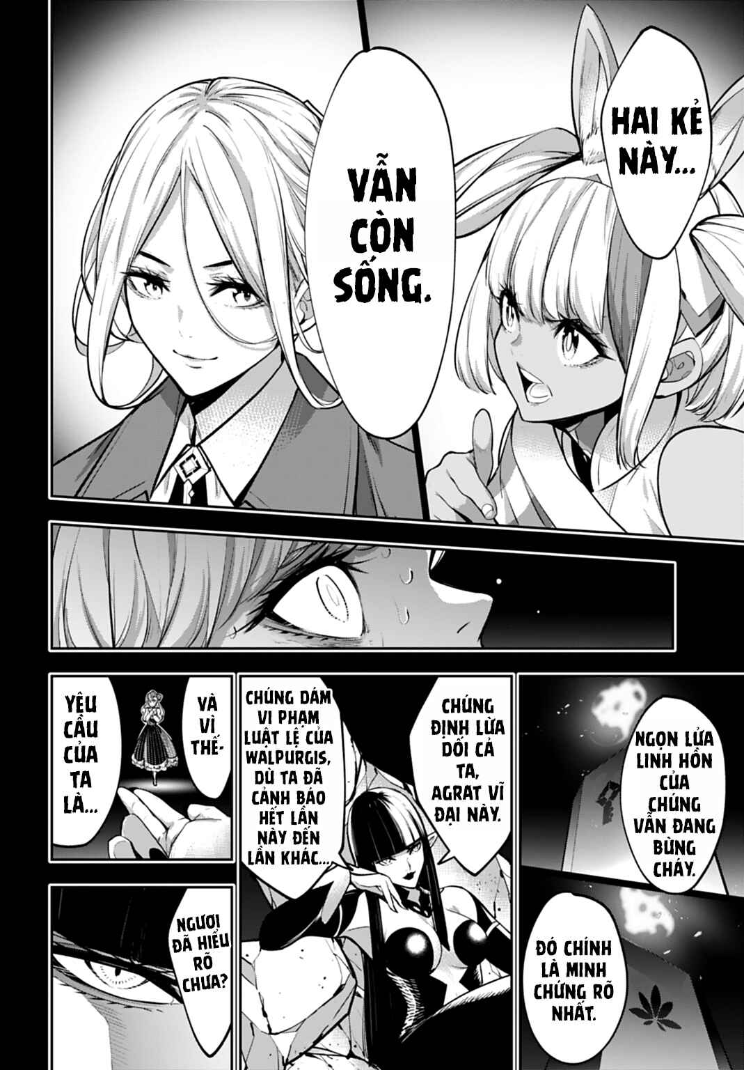 Majo Taisen - 32-nin no Isai no Majo wa Koroshiau Chapter 63 - Page 33