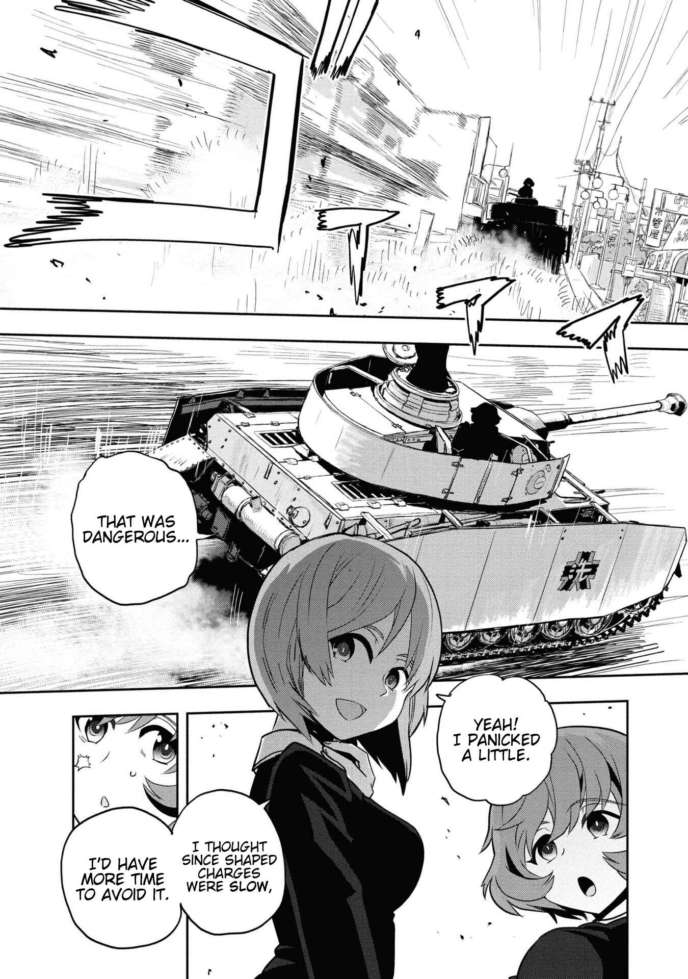 Girls und Panzer: Ribbon no Musha Chapter 62 - Page 14