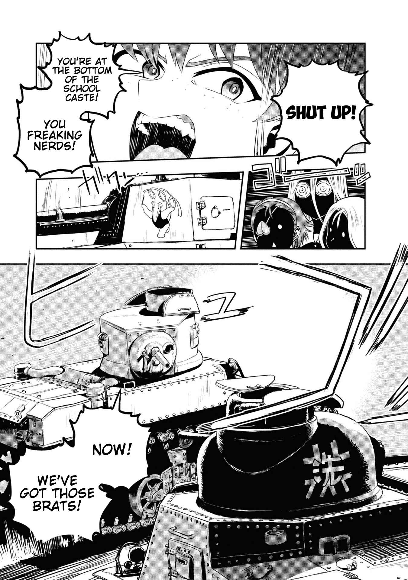Girls und Panzer: Ribbon no Musha Chapter 62 - Page 35
