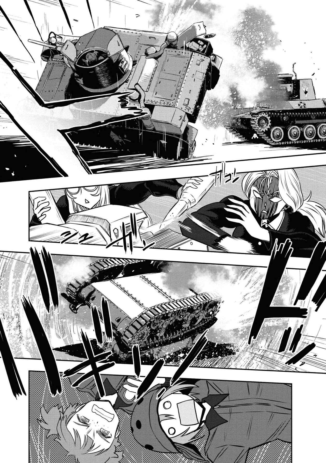 Girls und Panzer: Ribbon no Musha Chapter 62 - Page 37