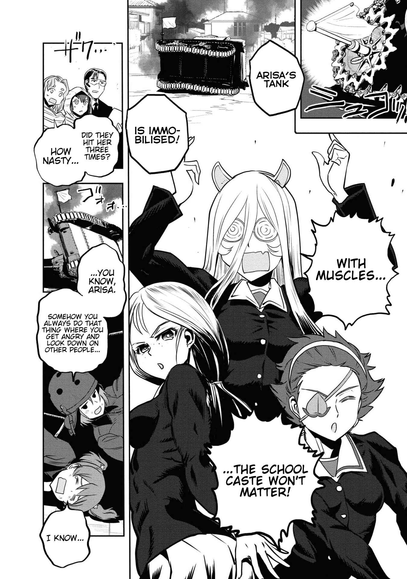 Girls und Panzer: Ribbon no Musha Chapter 62 - Page 38