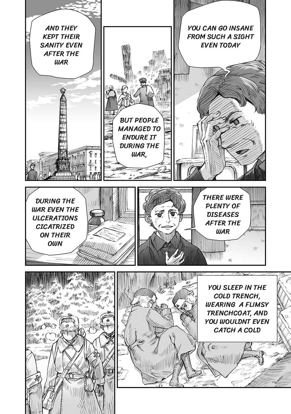 Sensou wa Onna no Kao wo Shiteinai Chapter 16 - Page 10