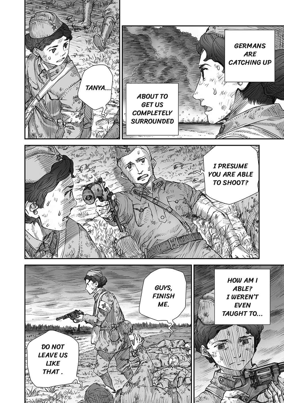 Sensou wa Onna no Kao wo Shiteinai Chapter 16 - Page 12