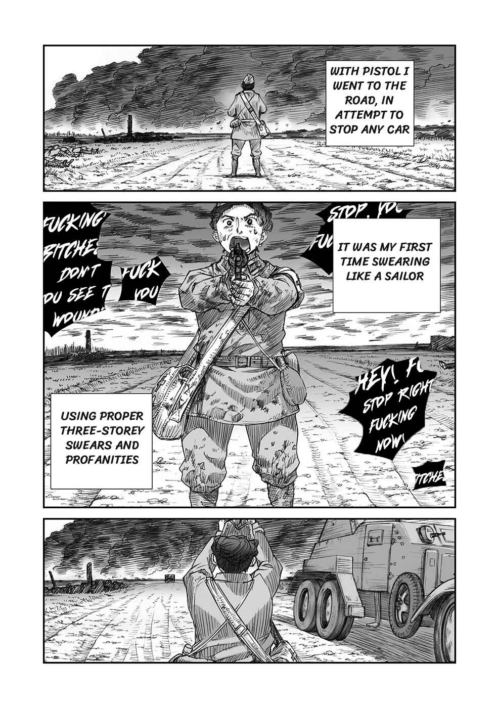 Sensou wa Onna no Kao wo Shiteinai Chapter 16 - Page 13