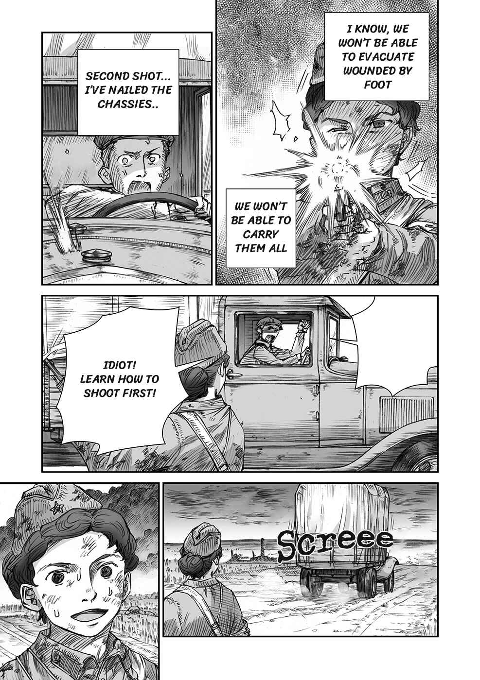 Sensou wa Onna no Kao wo Shiteinai Chapter 16 - Page 15