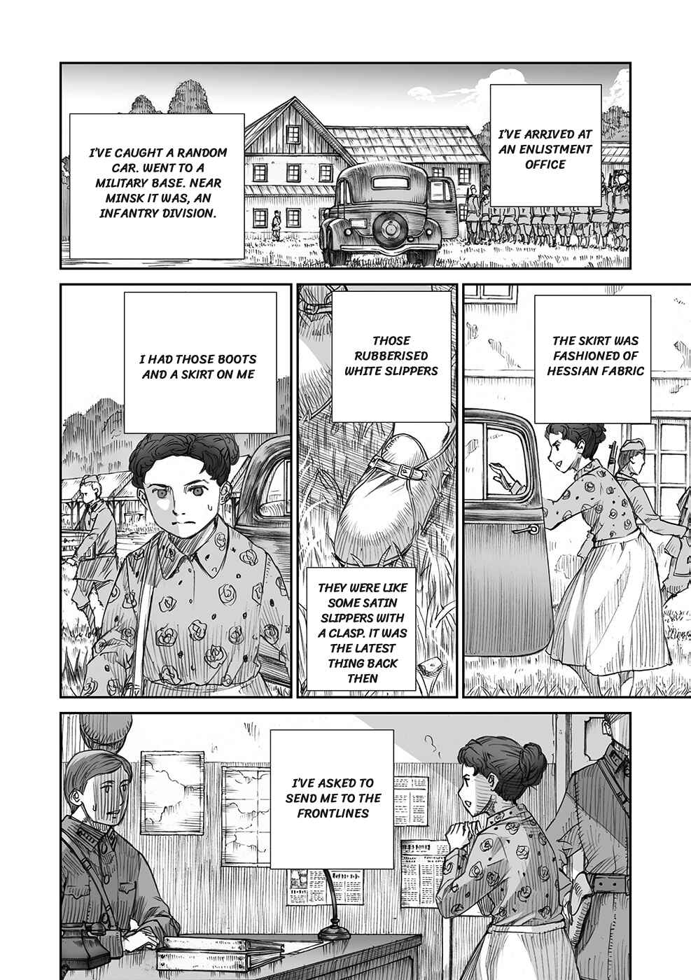 Sensou wa Onna no Kao wo Shiteinai Chapter 16 - Page 2