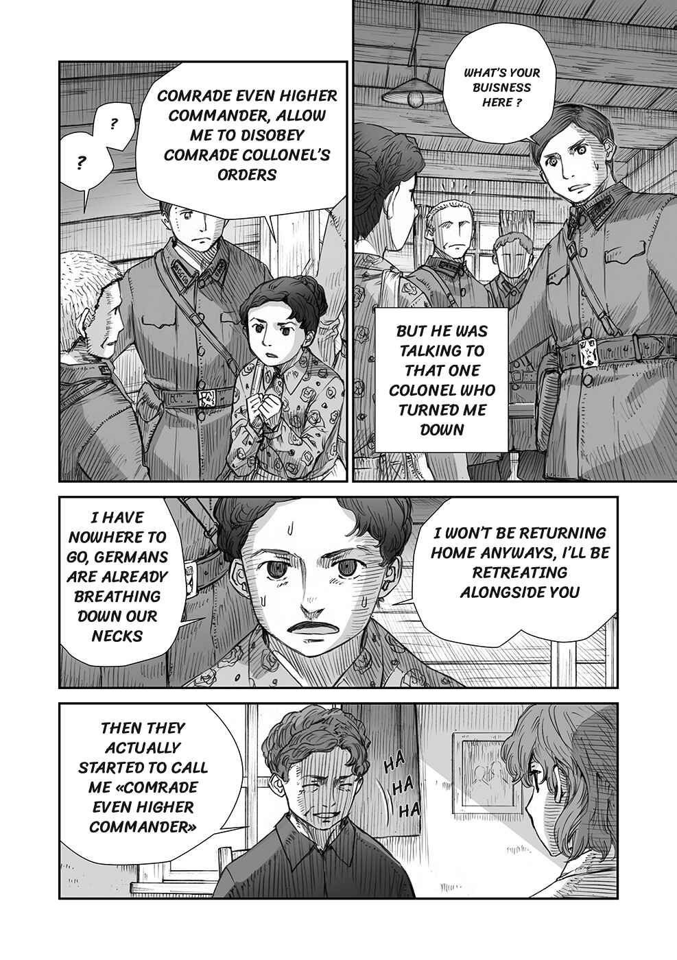 Sensou wa Onna no Kao wo Shiteinai Chapter 16 - Page 4
