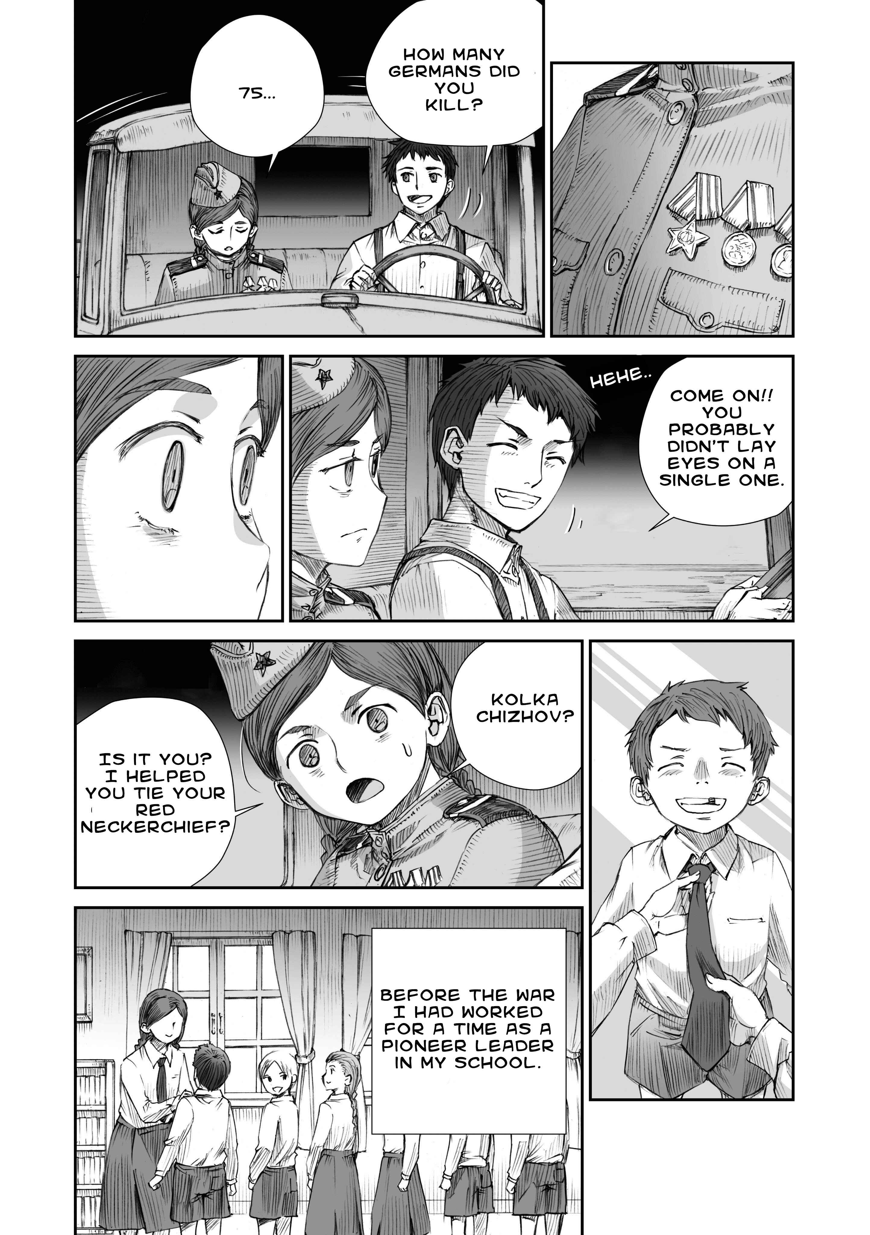Sensou wa Onna no Kao wo Shiteinai Chapter 3.2 - Page 11