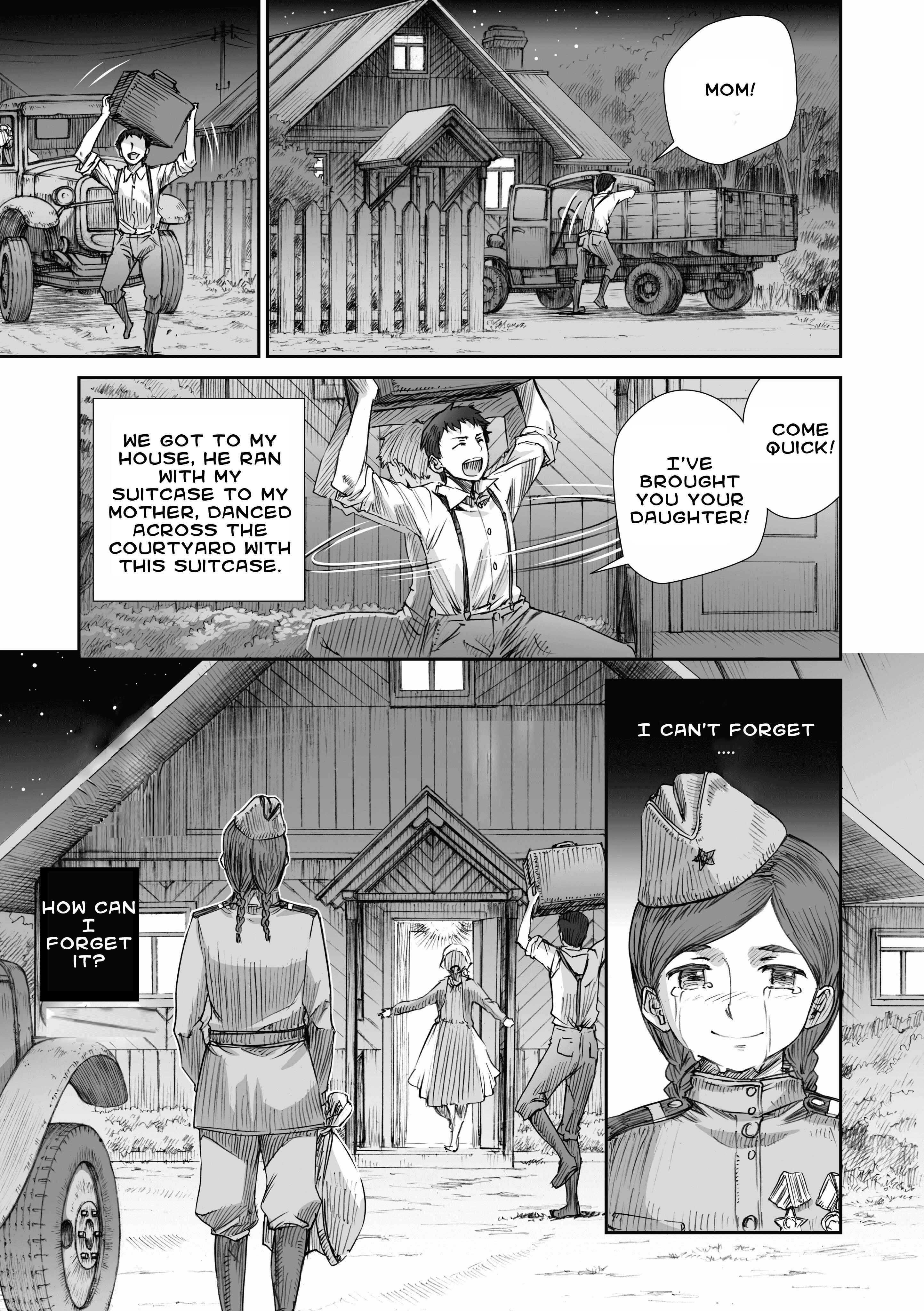 Sensou wa Onna no Kao wo Shiteinai Chapter 3.2 - Page 13