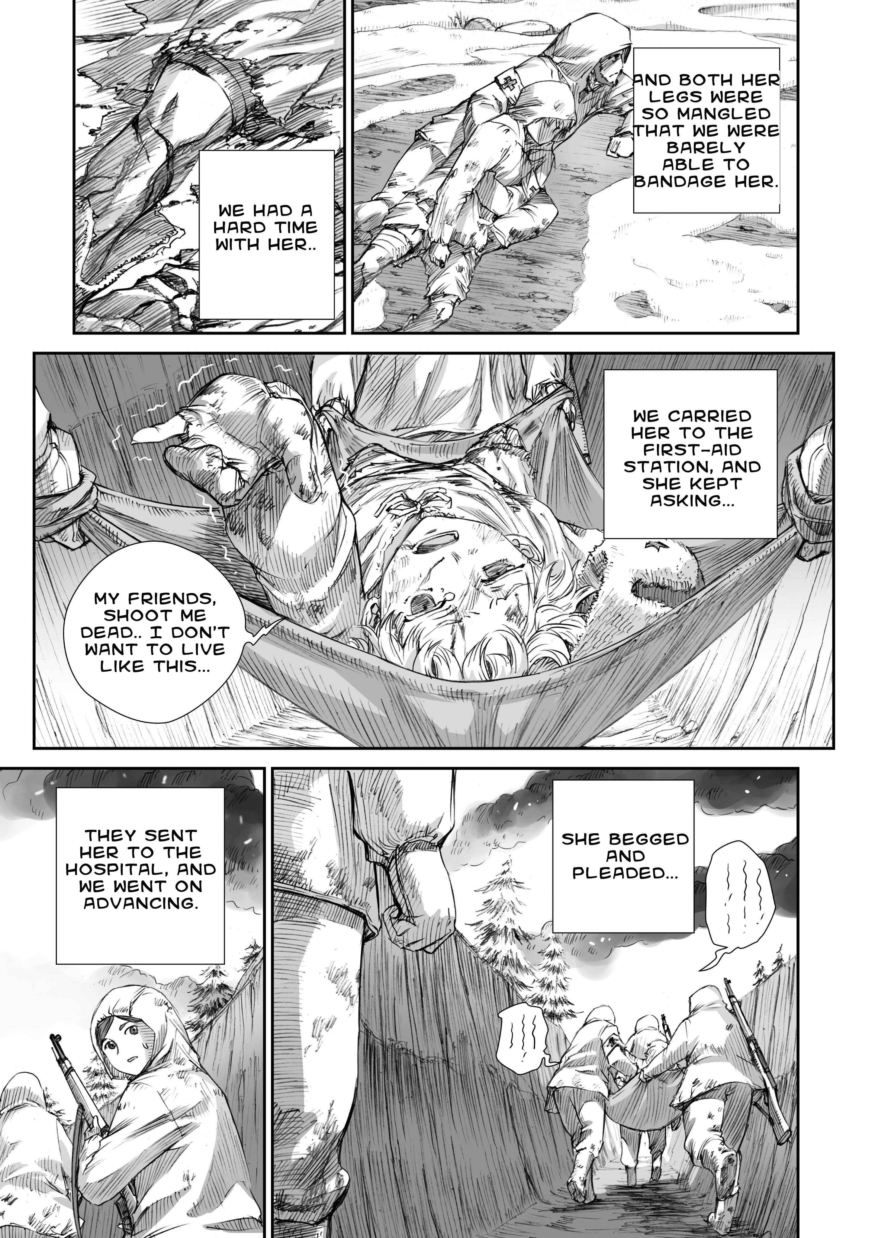 Sensou wa Onna no Kao wo Shiteinai Chapter 3.2 - Page 15