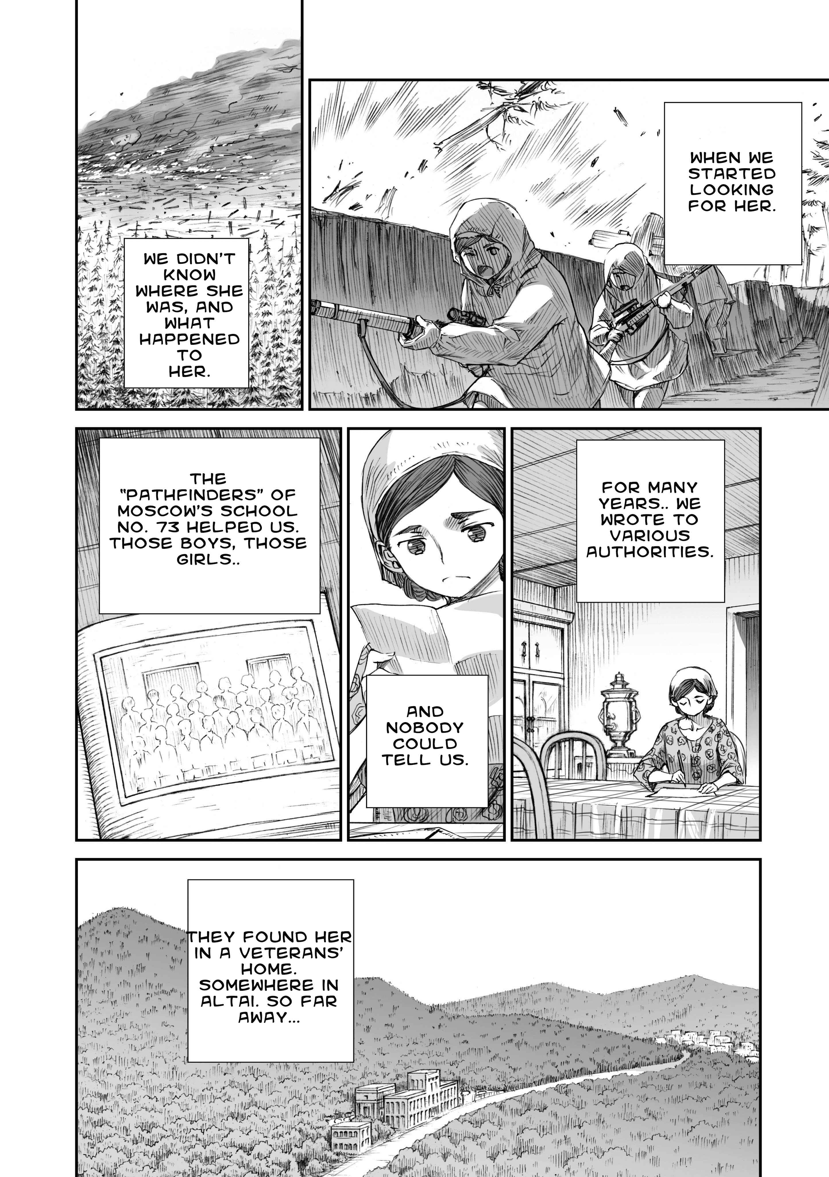 Sensou wa Onna no Kao wo Shiteinai Chapter 3.2 - Page 16