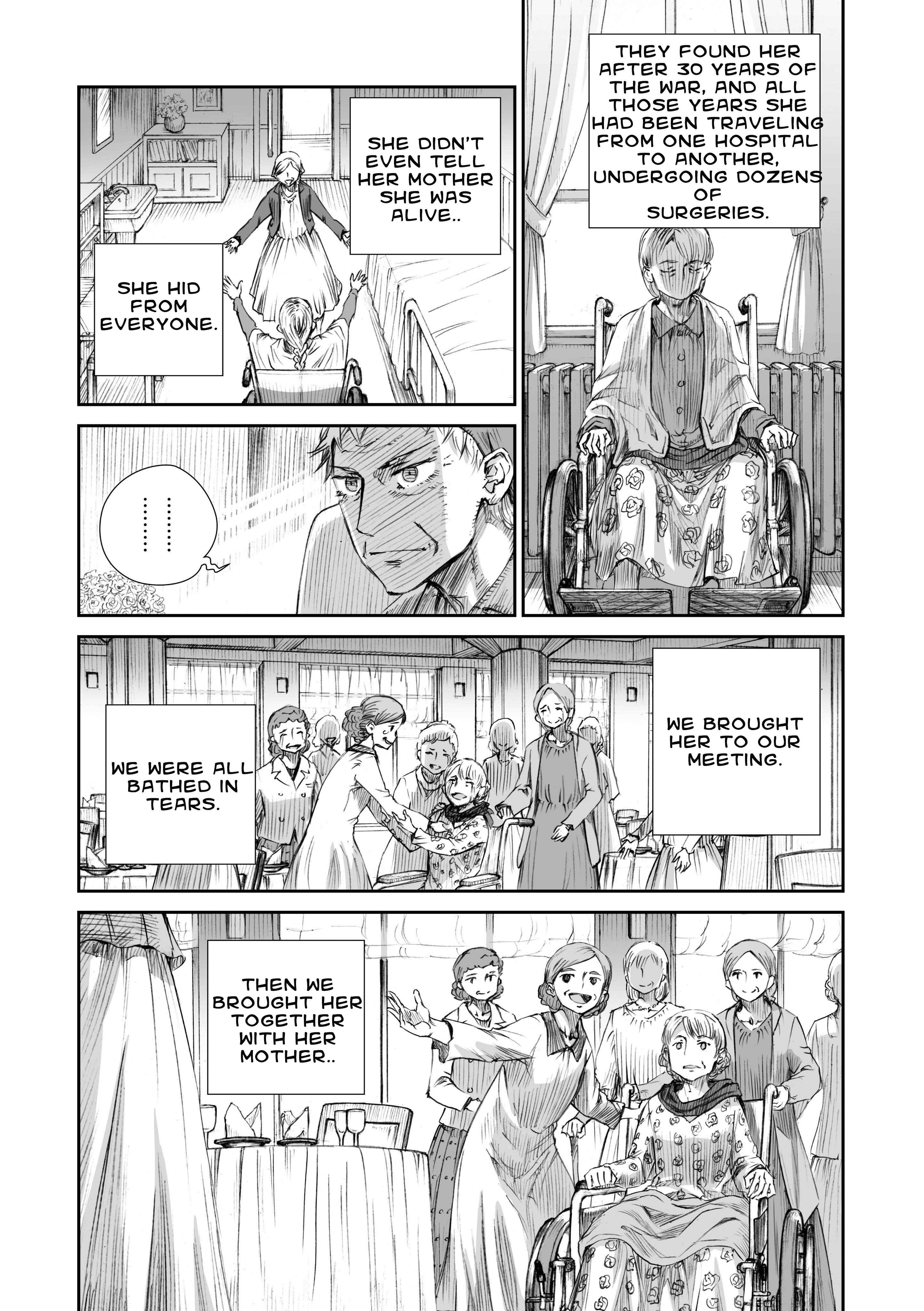 Sensou wa Onna no Kao wo Shiteinai Chapter 3.2 - Page 17