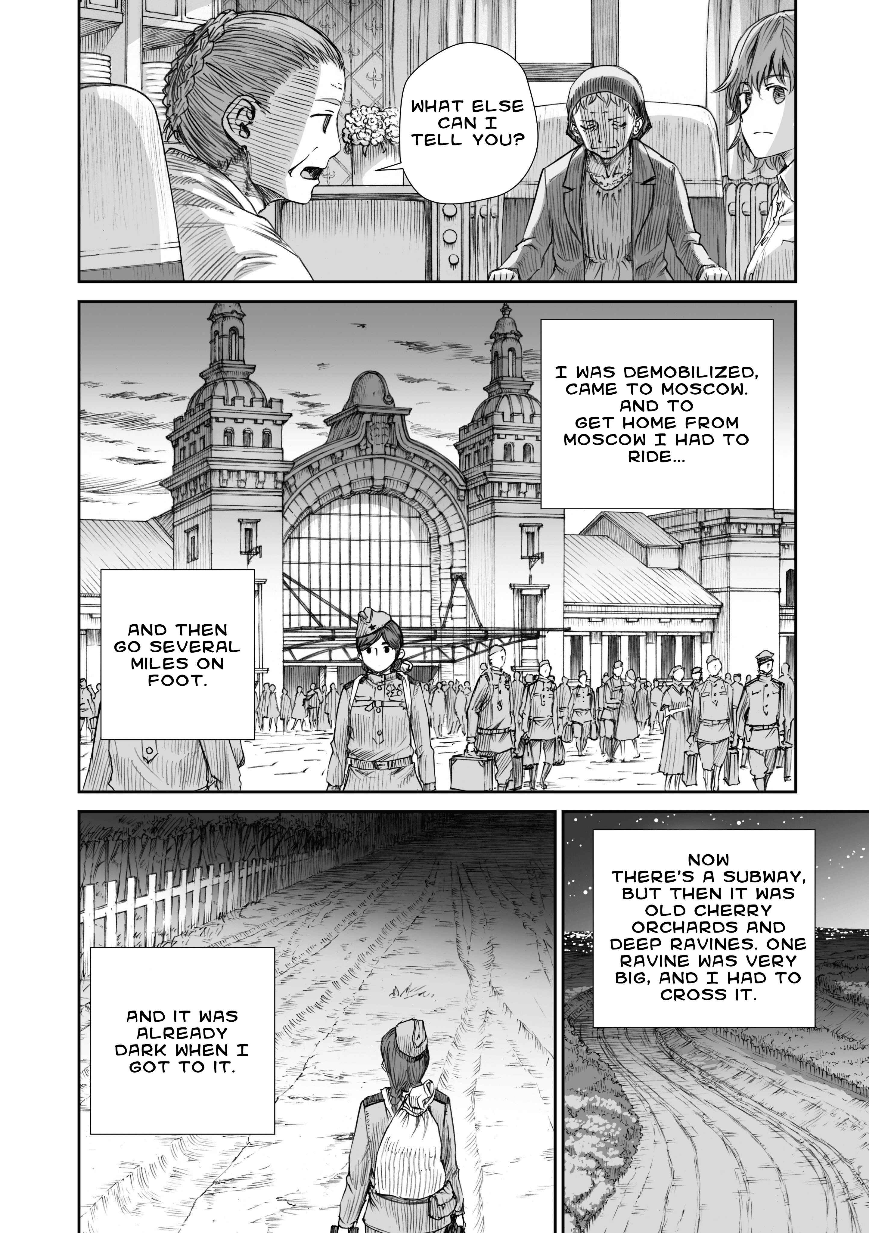 Sensou wa Onna no Kao wo Shiteinai Chapter 3.2 - Page 8
