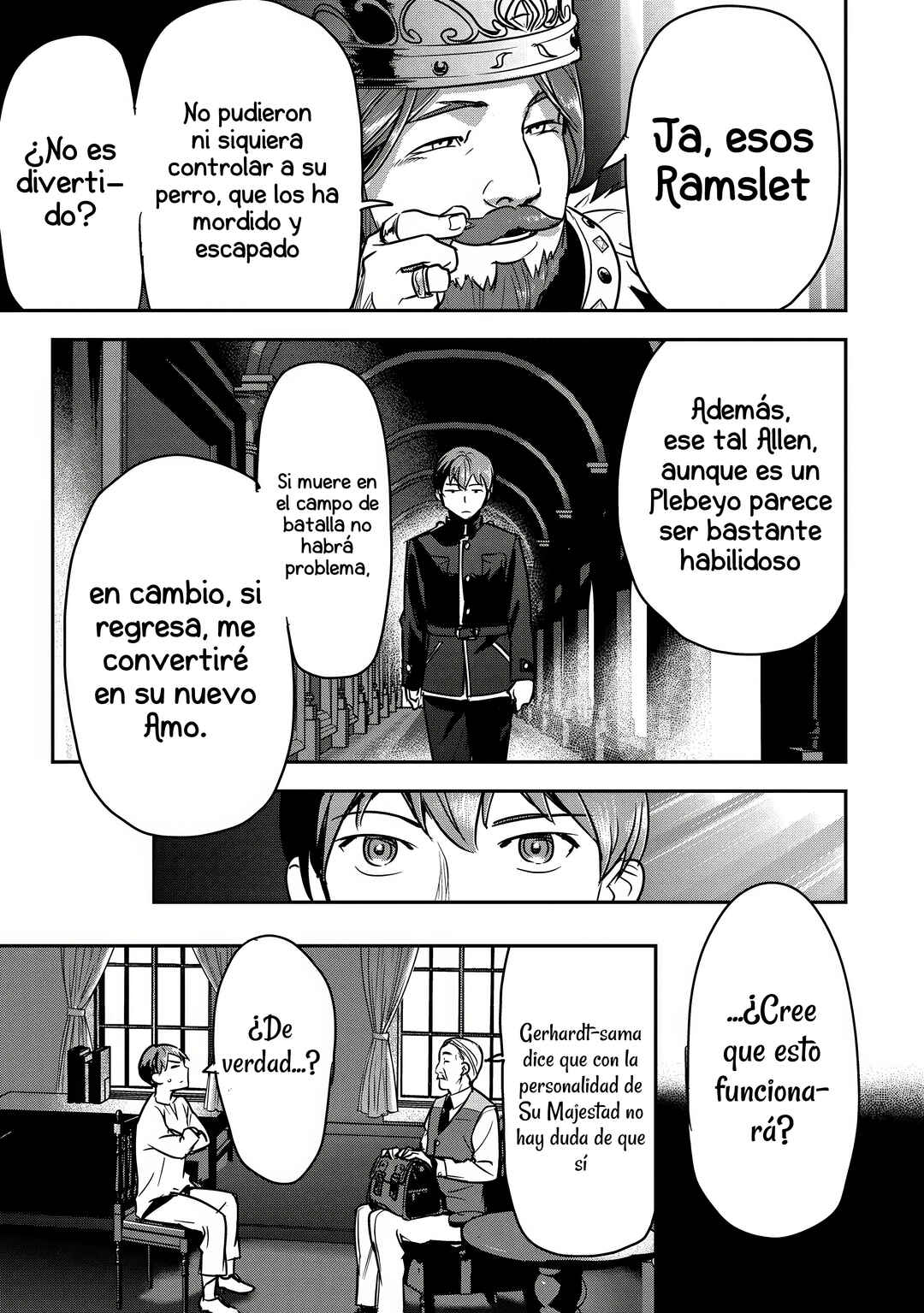Chounin A wa Akuyaku Reijou o Doushitemo Sukuitai: Dobu to Sora to Koori no Himegimi Chapter 34 - Page 28
