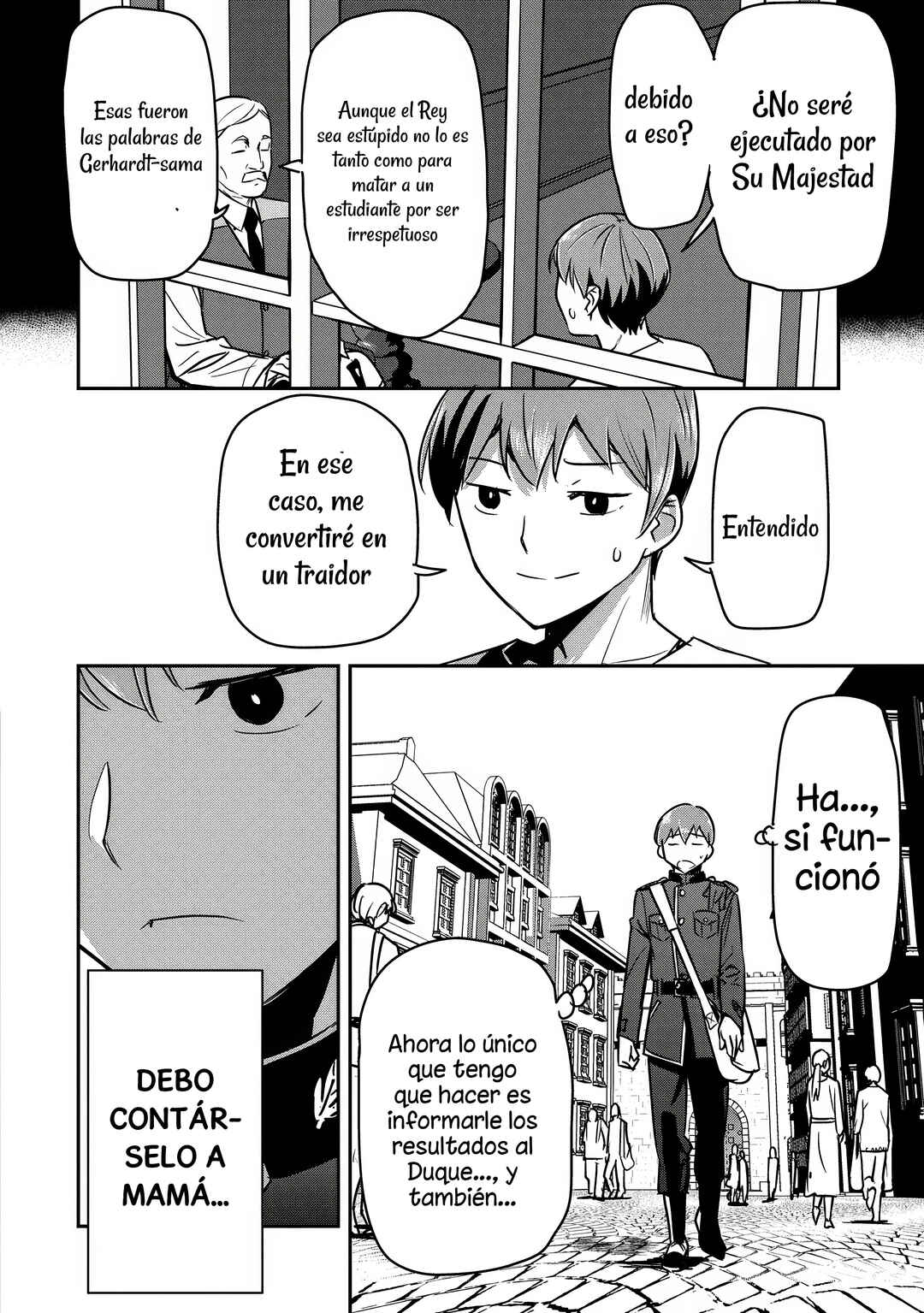 Chounin A wa Akuyaku Reijou o Doushitemo Sukuitai: Dobu to Sora to Koori no Himegimi Chapter 34 - Page 29
