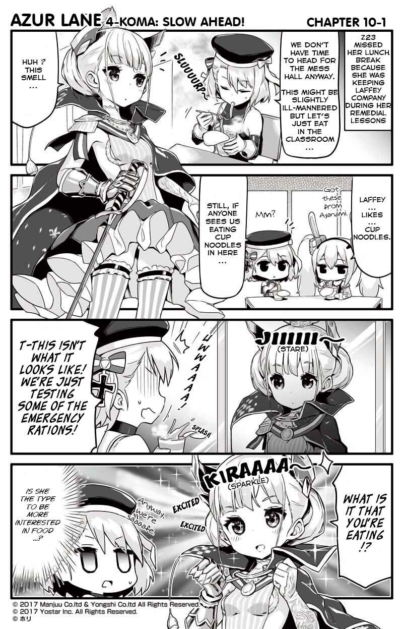 Azur Lane: Bisoku Zensin! Chapter 10 - Page 1