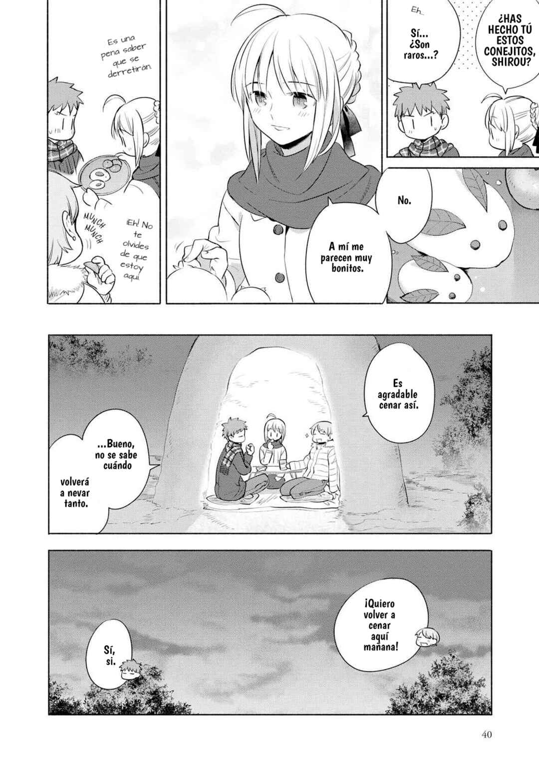 Emiya-san Chi no Kyou no Gohan Chapter 12 - Page 13