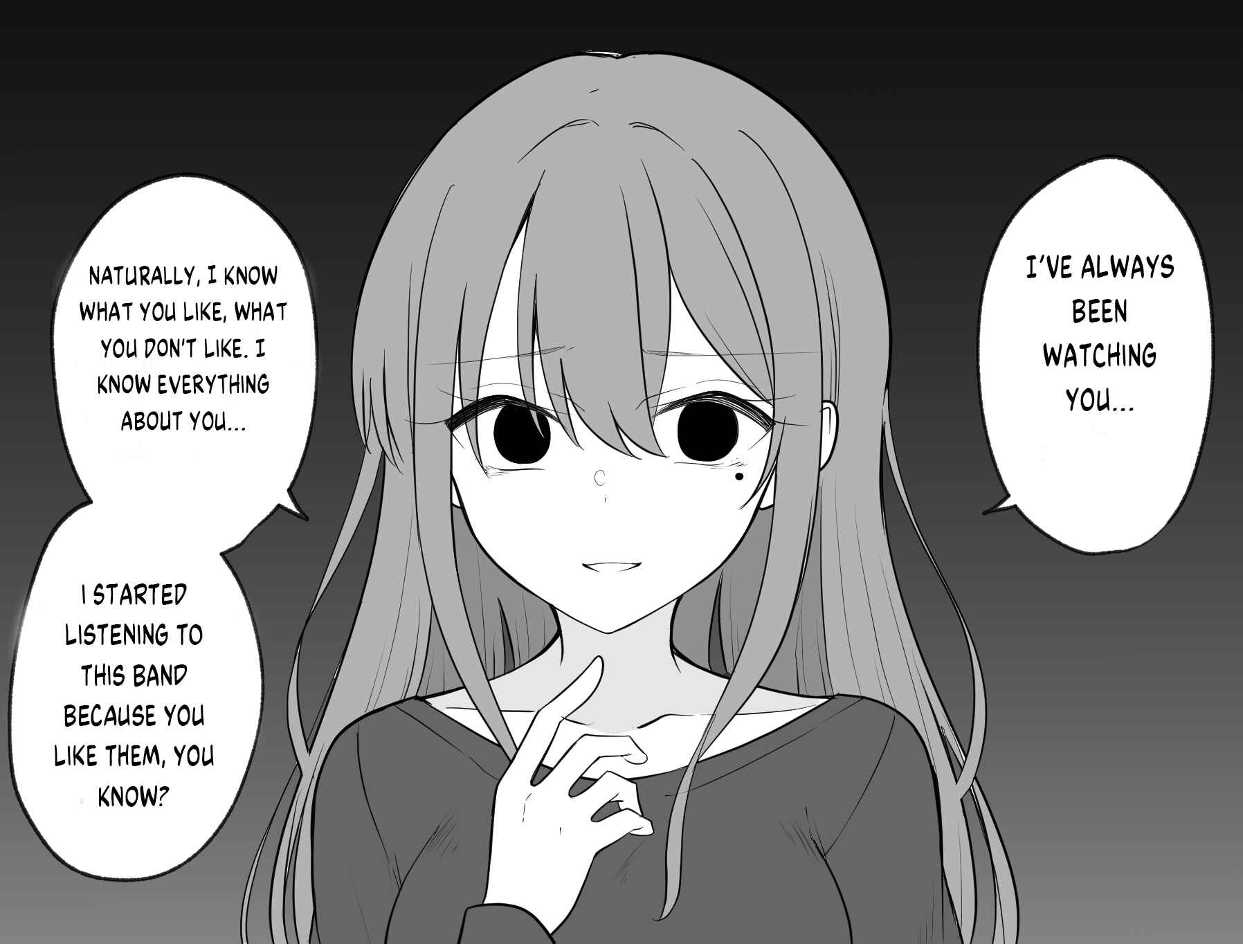 Yandere no You de Yandere ja Nai Chotto Dake Yandere na Onnanoko Chapter 1 - Page 3