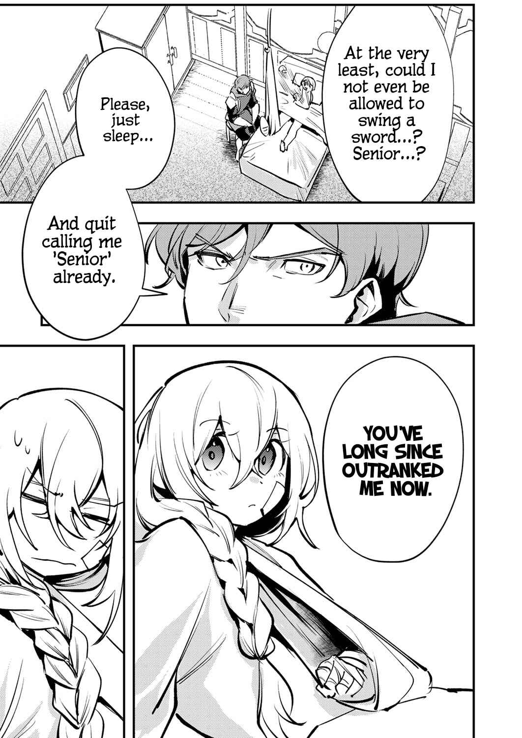 Shura Youjo no Eiyuutan ~Hanpa-sha to Iwa Reta Youhei, Youjo ni Tensei Shite Nariagaru~ Chapter 11 - Page 7