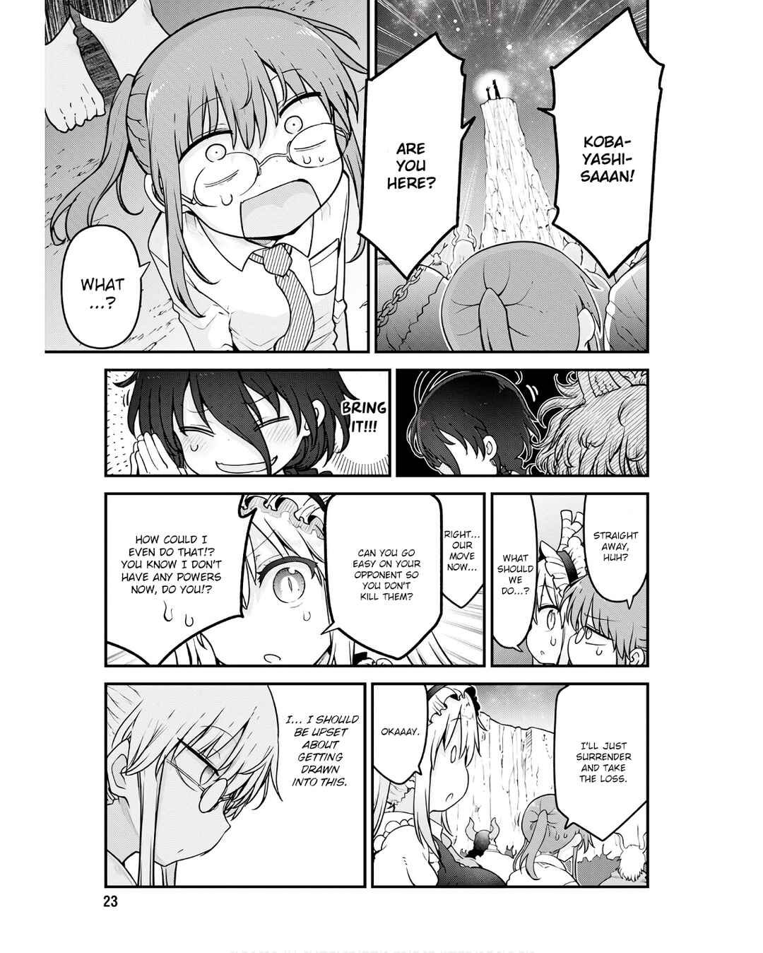 Kobayashi-san Chi no Maid Dragon Chapter 142 - Page 9