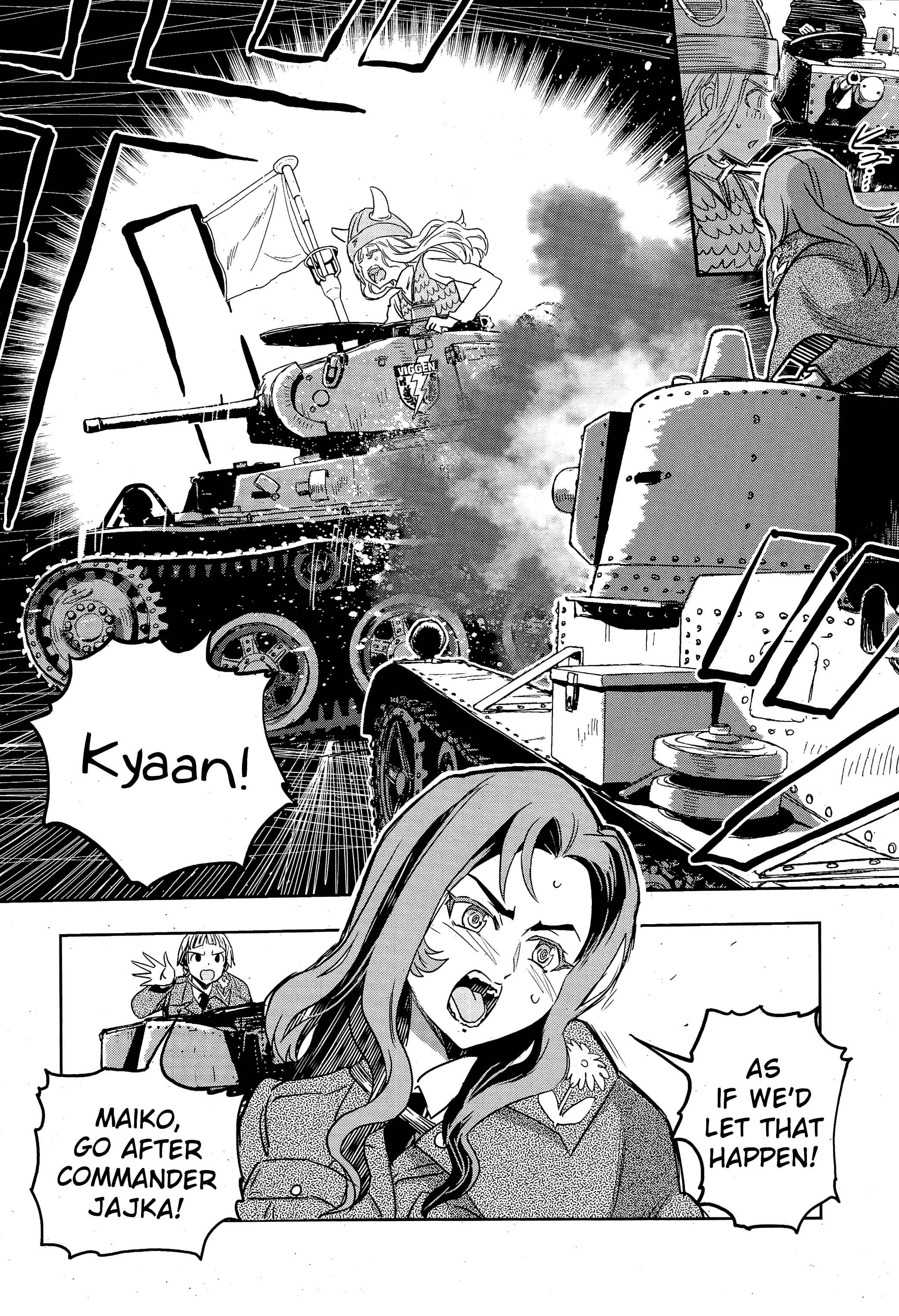 Girls und Panzer: Ribbon no Musha Chapter 49 - Page 13