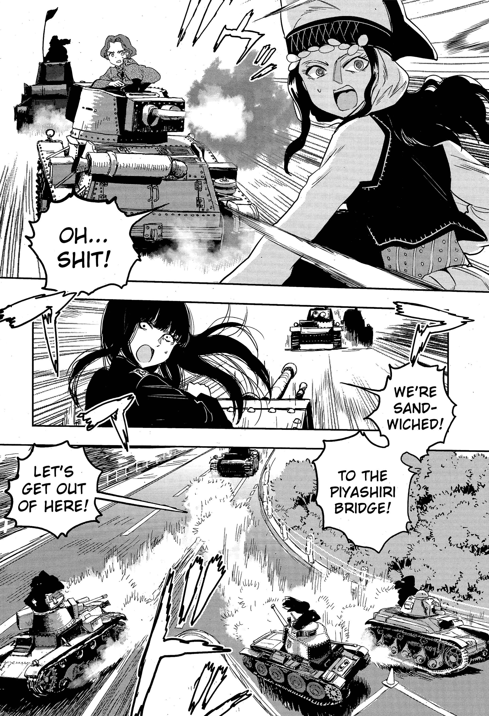 Girls und Panzer: Ribbon no Musha Chapter 49 - Page 15