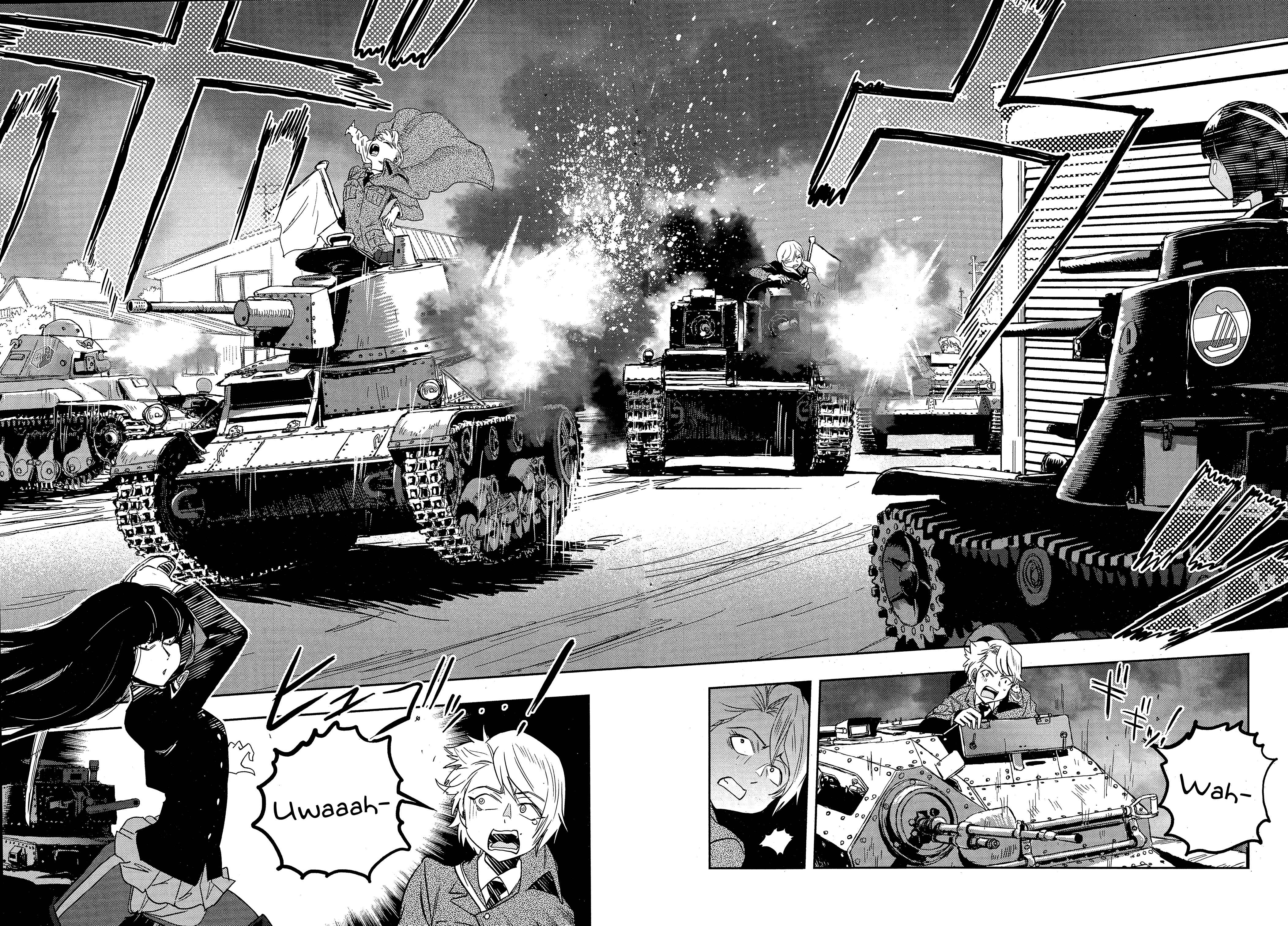 Girls und Panzer: Ribbon no Musha Chapter 49 - Page 35