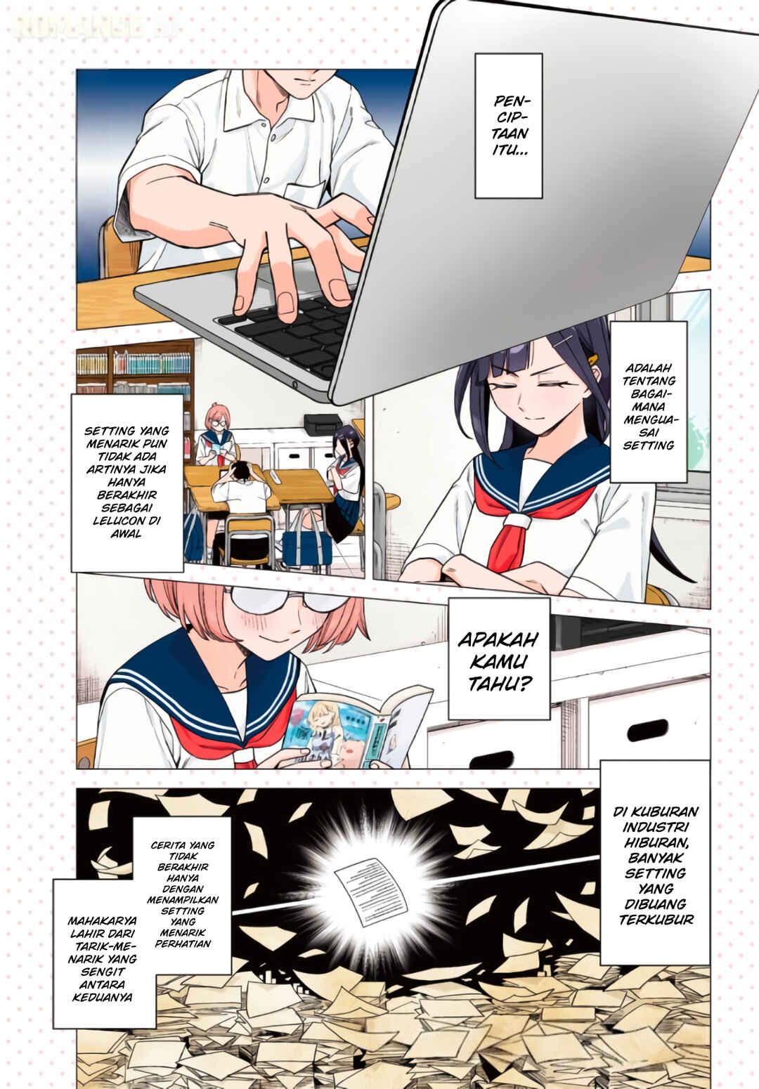 Deochi Mitaina Settei wo Fuyo Shite Kuru Henshuu no Aira-senpai Chapter 1 - Page 2