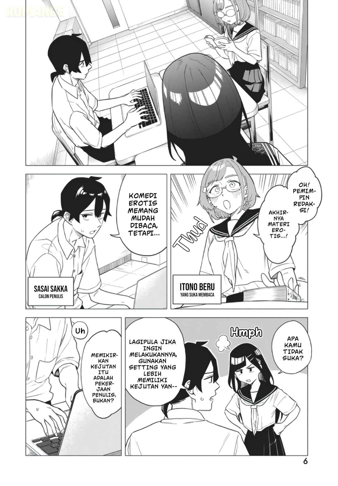 Deochi Mitaina Settei wo Fuyo Shite Kuru Henshuu no Aira-senpai Chapter 1 - Page 5