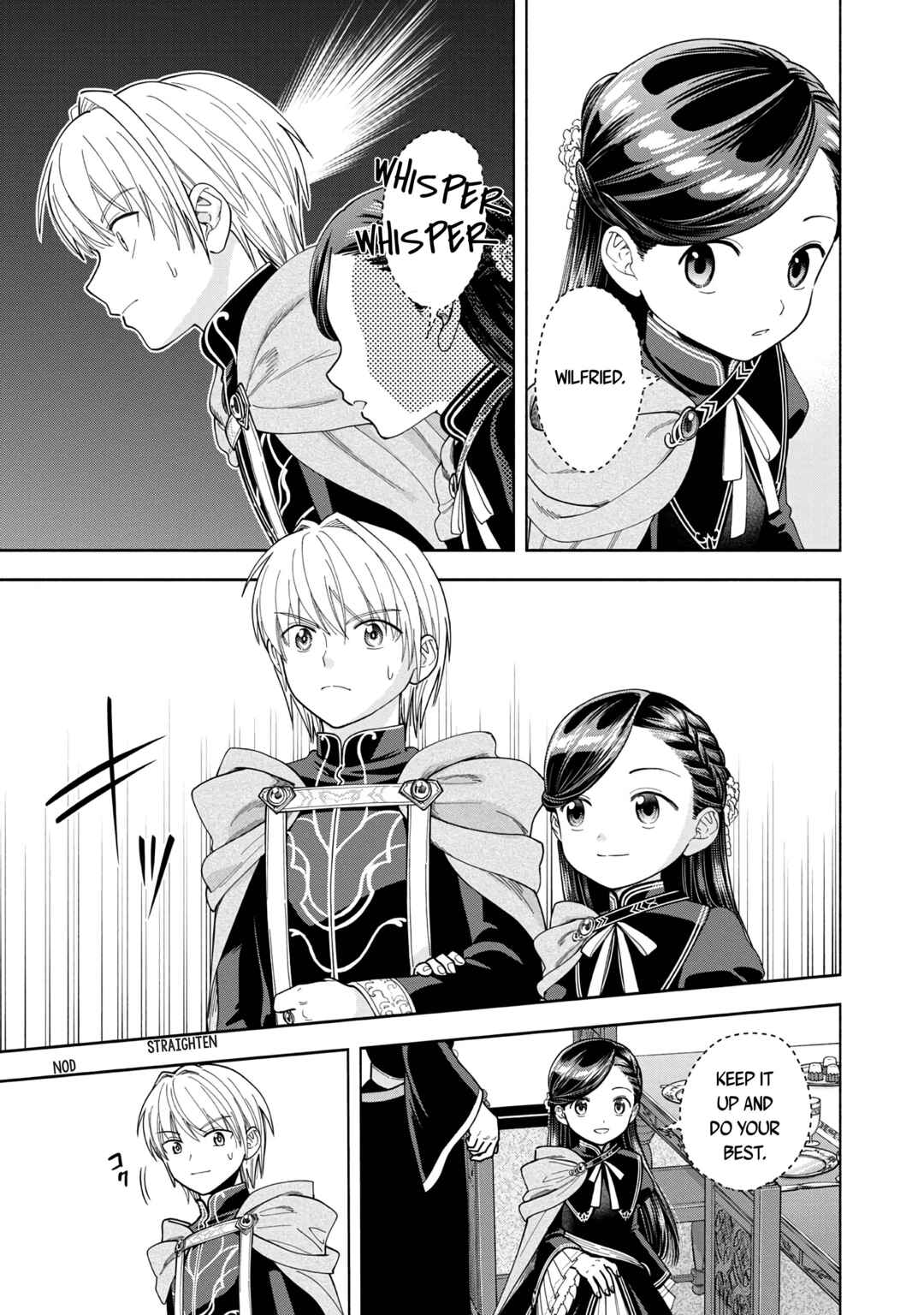 Honzuki no Gekokujou: Shisho ni Naru tame ni wa Shudan o Erandeiraremasen—Dai-4 Bu: Kizokuin no Toshokan o Sukuitai! Chapter 13 - Page 11