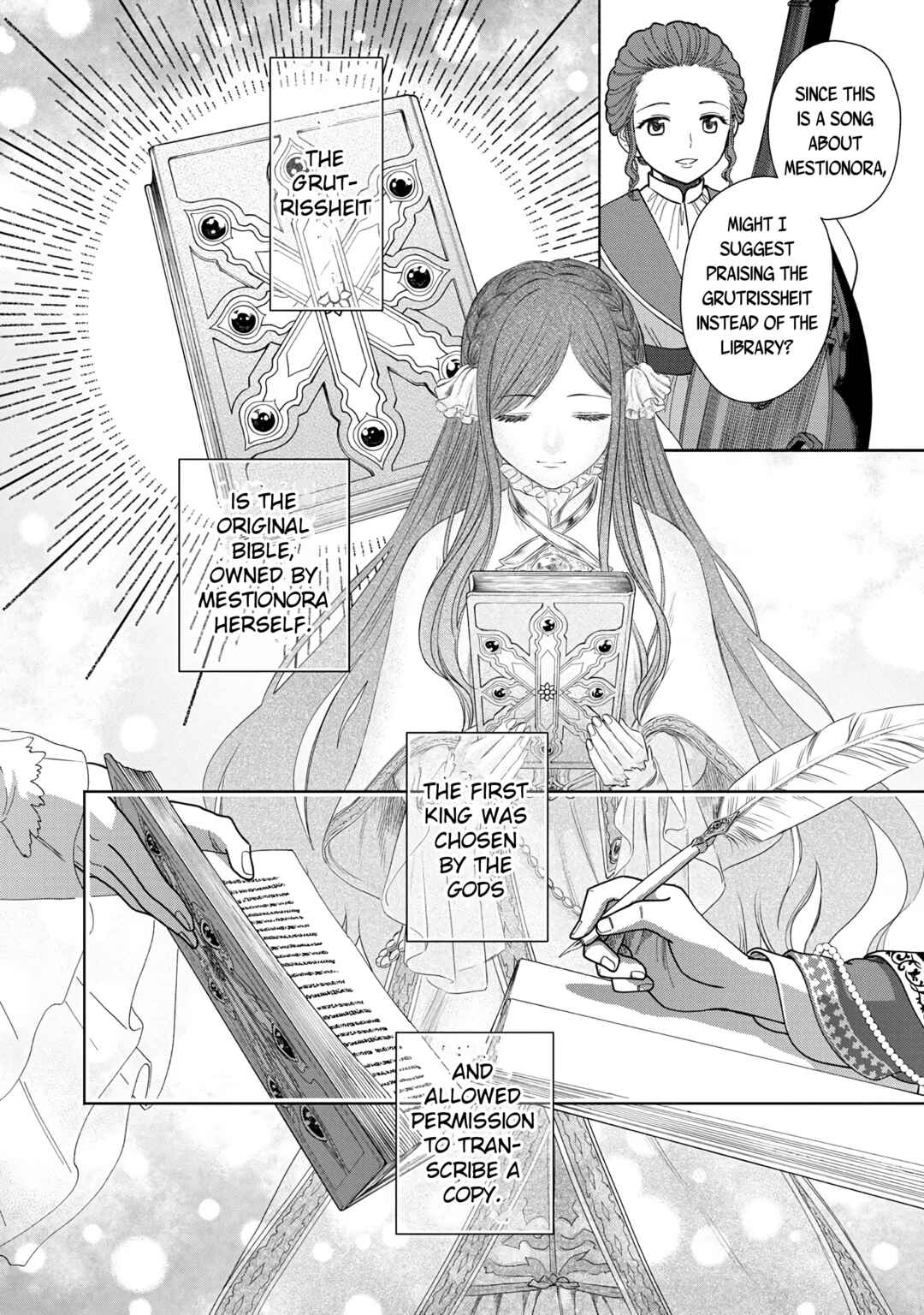 Honzuki no Gekokujou: Shisho ni Naru tame ni wa Shudan o Erandeiraremasen—Dai-4 Bu: Kizokuin no Toshokan o Sukuitai! Chapter 13 - Page 28