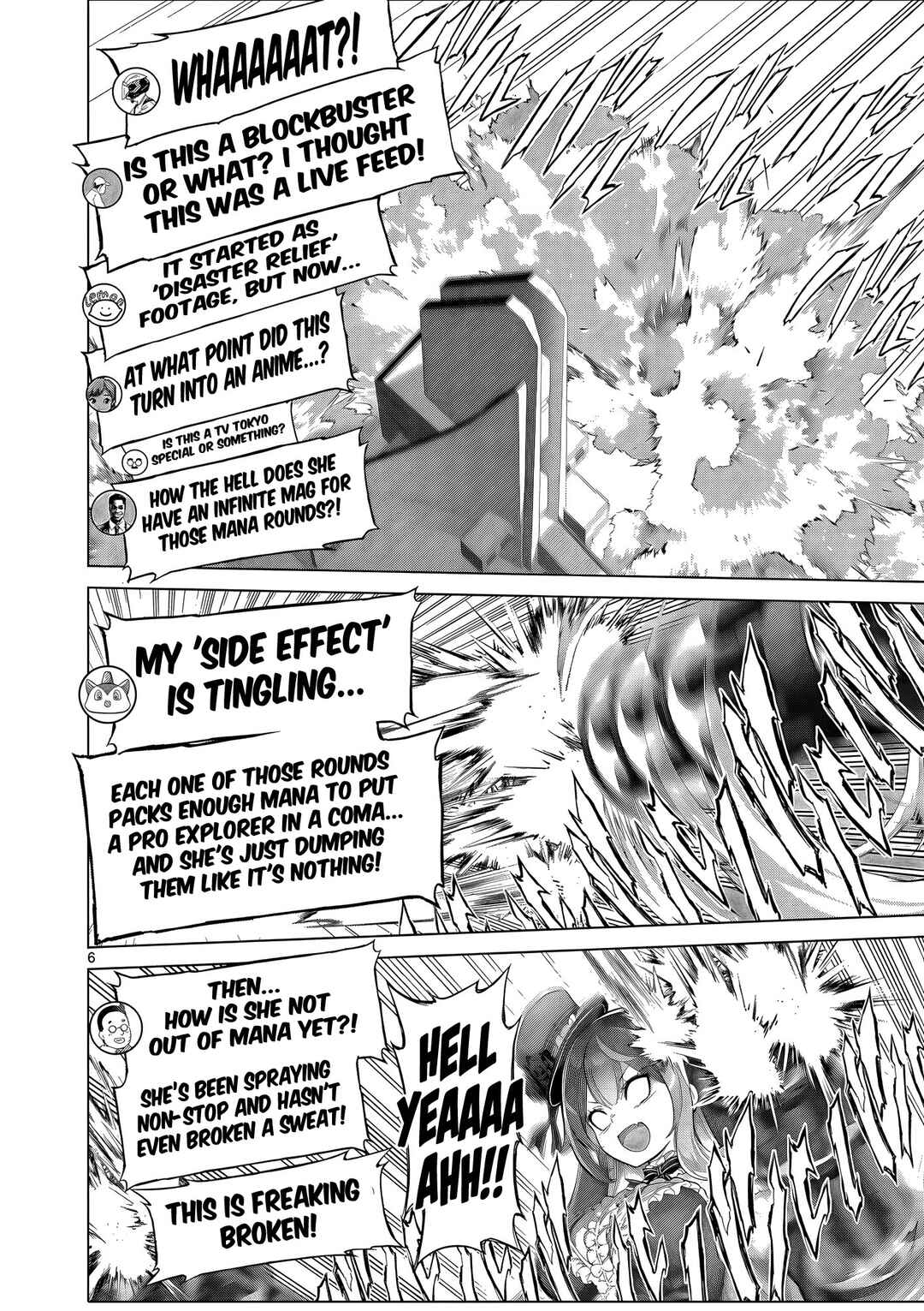 Ojousama-kei Teihen Dungeon Haishinsha, Meiwaku-kei o Bokottara Bazutte Densetsu ni Nattemasu wa!? Chapter 20 - Page 7